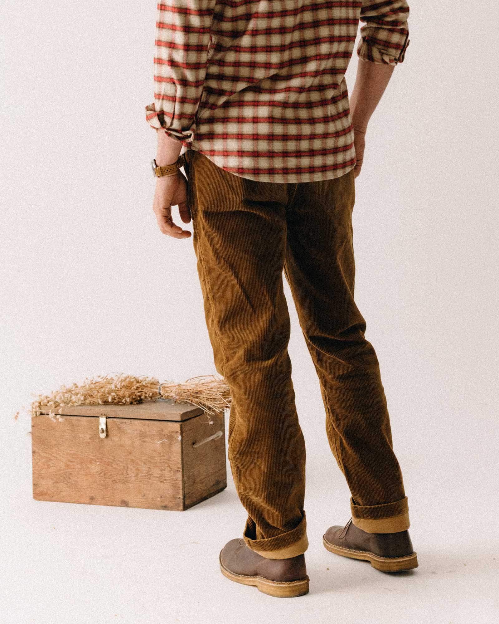 The Carnegie Pant in Bourbon Corduroy - Image 5