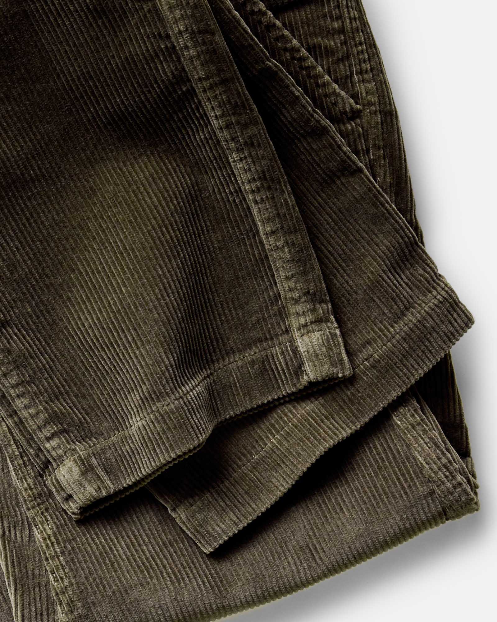 The Carnegie Pant in Fatigue Olive Corduroy - Image 5