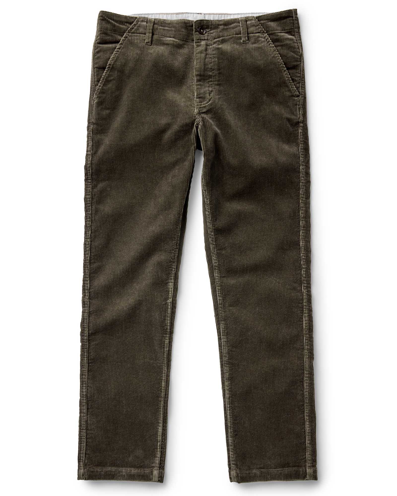 The Carnegie Pant in Fatigue Olive Corduroy - Image 8