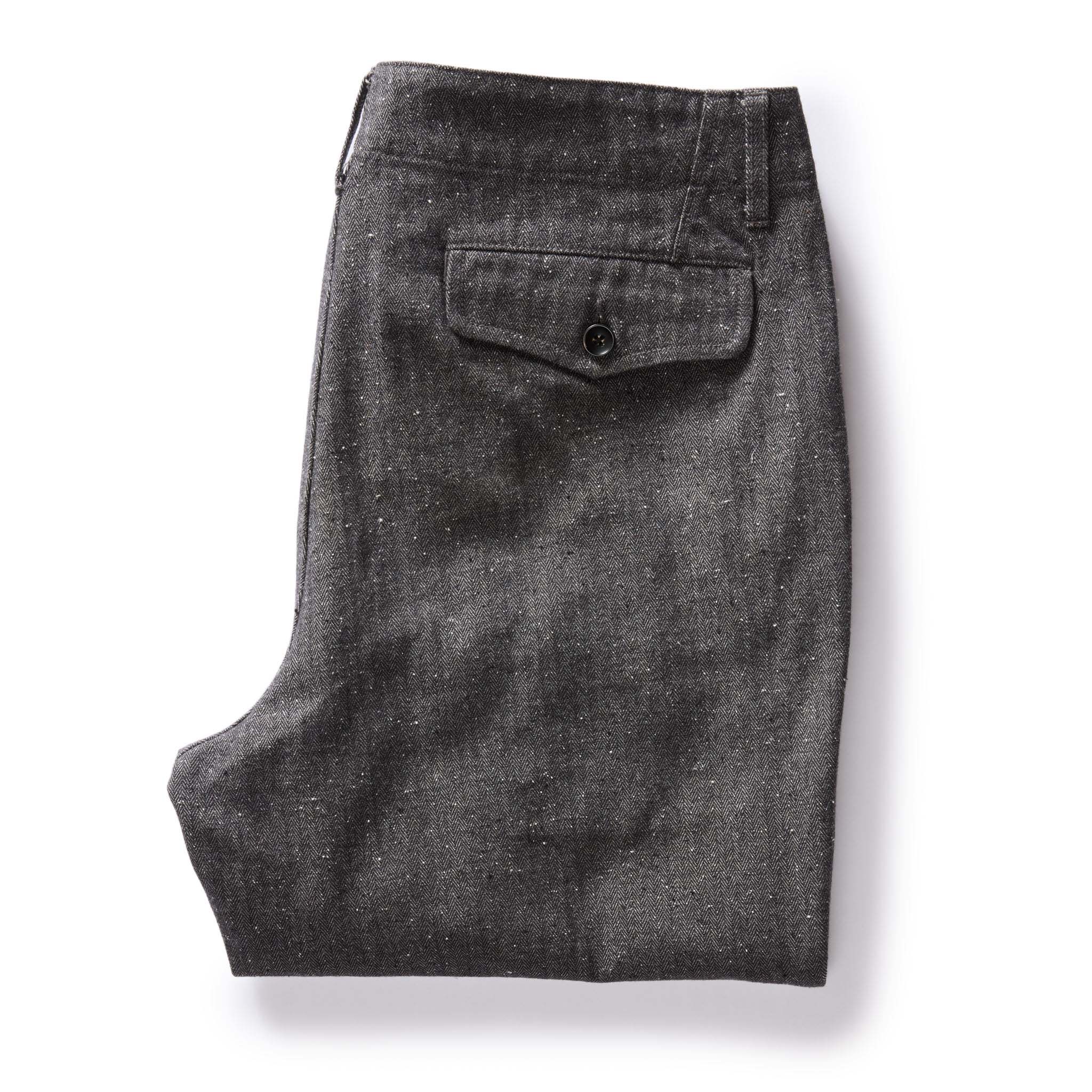 The Carnegie Pant in Granite Herringbone - Image 5