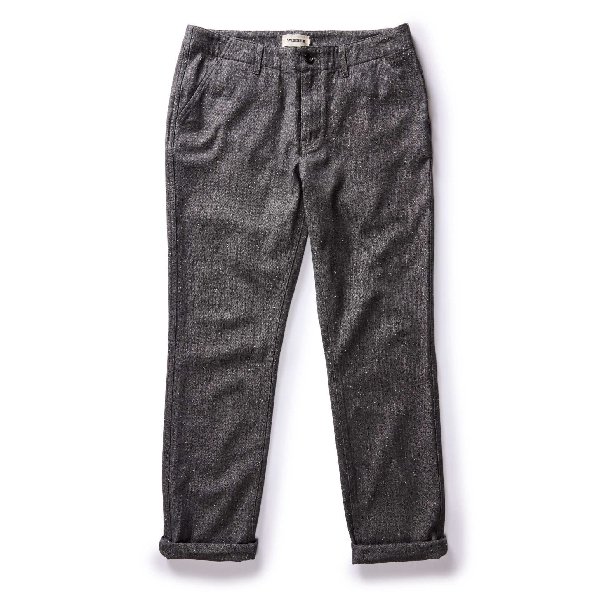 The Carnegie Pant in Granite Herringbone - Image 6