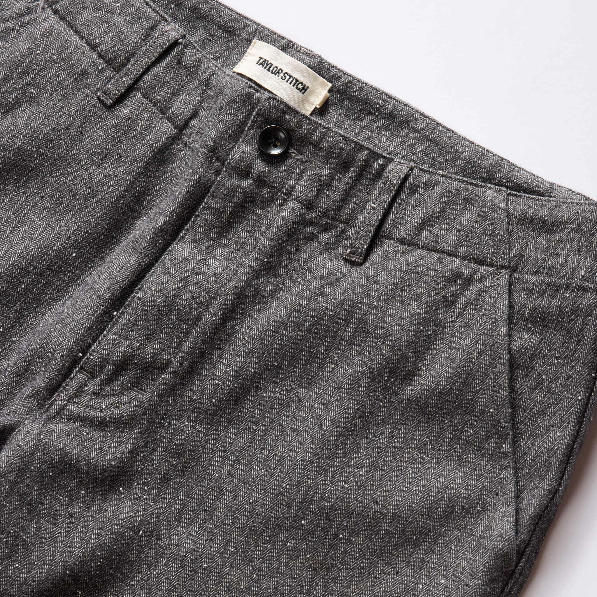 The Carnegie Pant in Granite Herringbone - Image 8