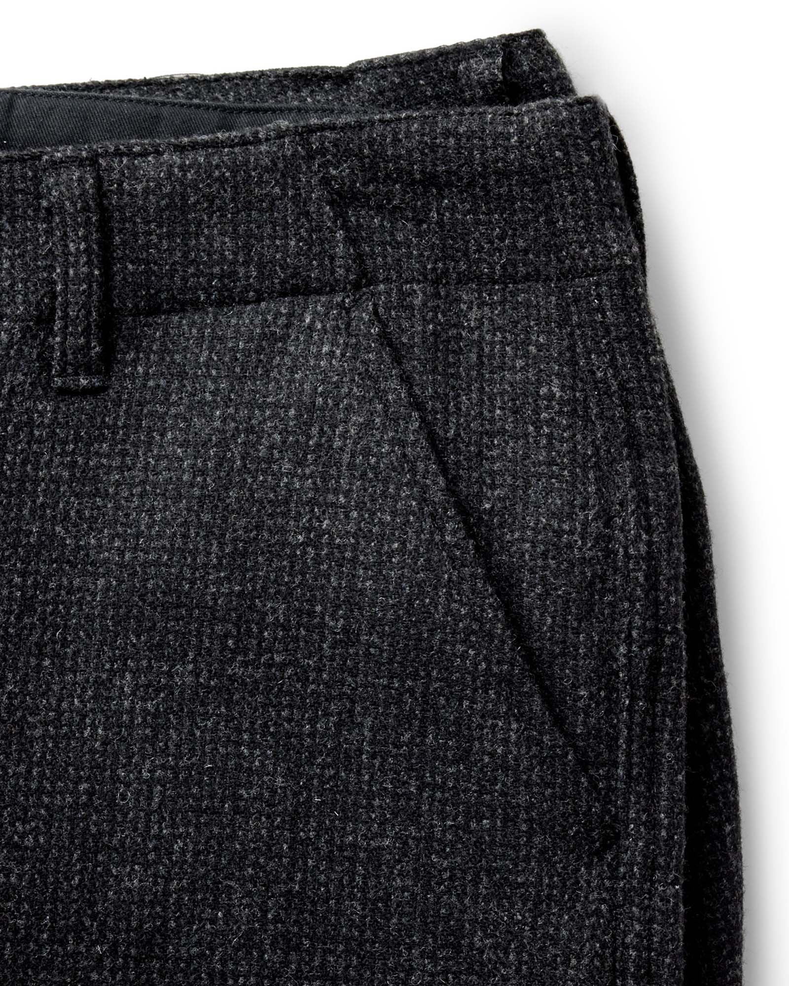 The Carnegie Pant in Heather Charcoal Wool - Image 7