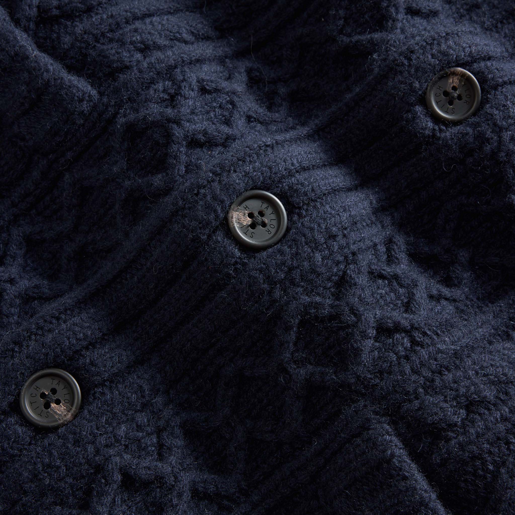 The Cascade Shawl Cardigan in Heather Marine - Image 8