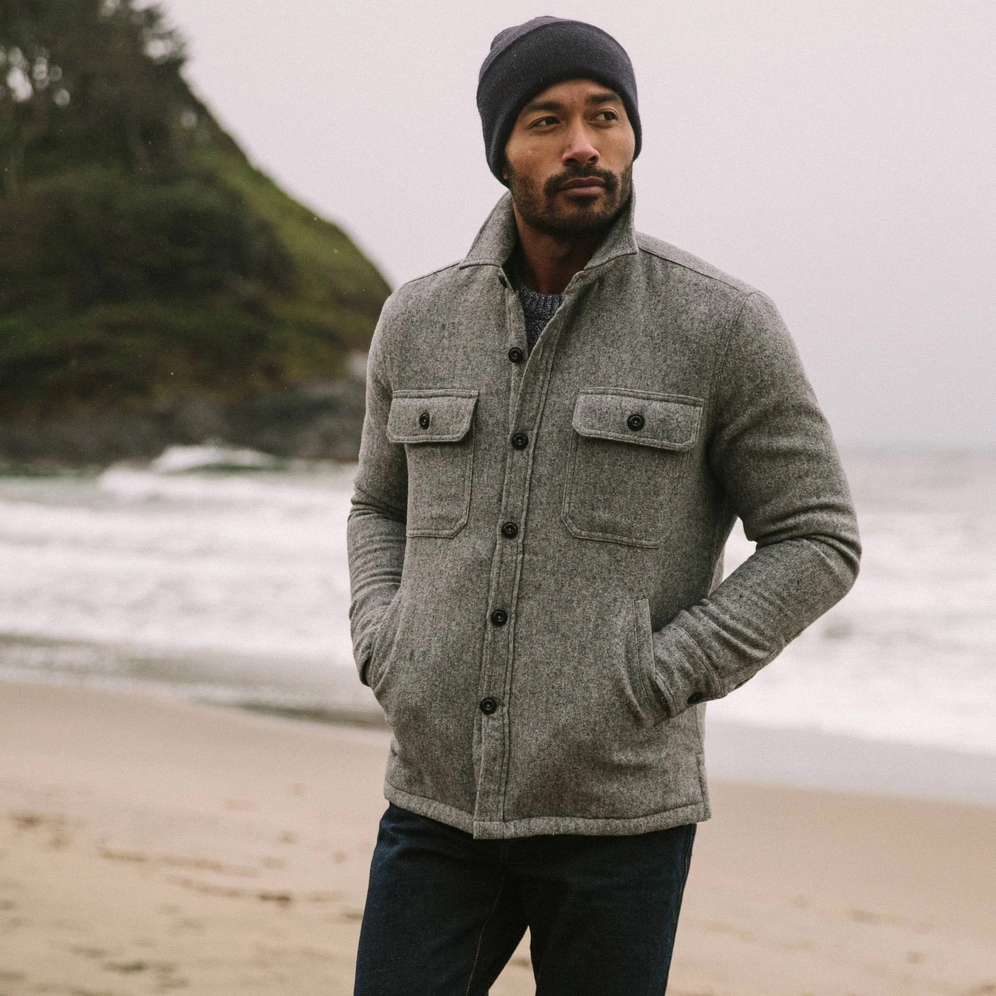 The Chandler Jacket in Ash Donegal - Image 2