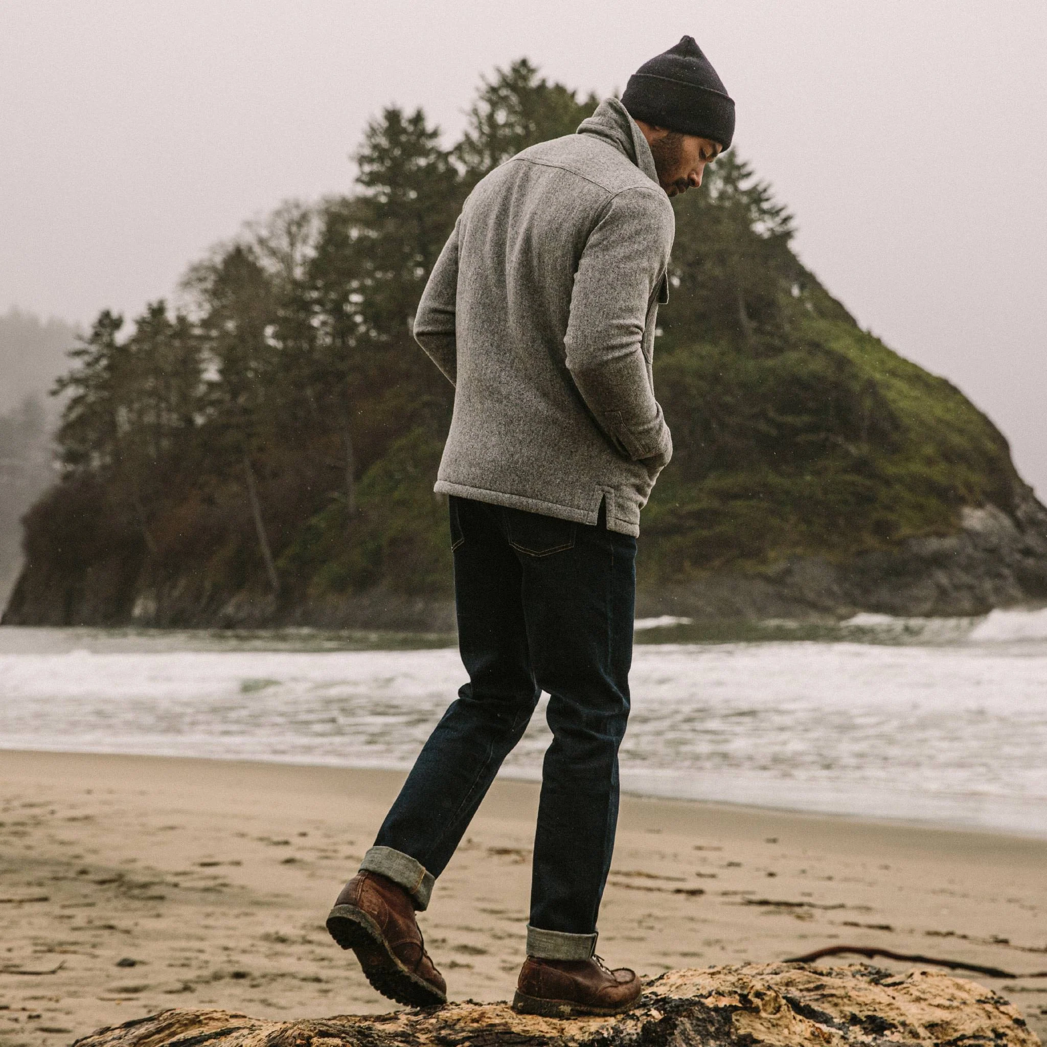 The Chandler Jacket in Ash Donegal - Image 4