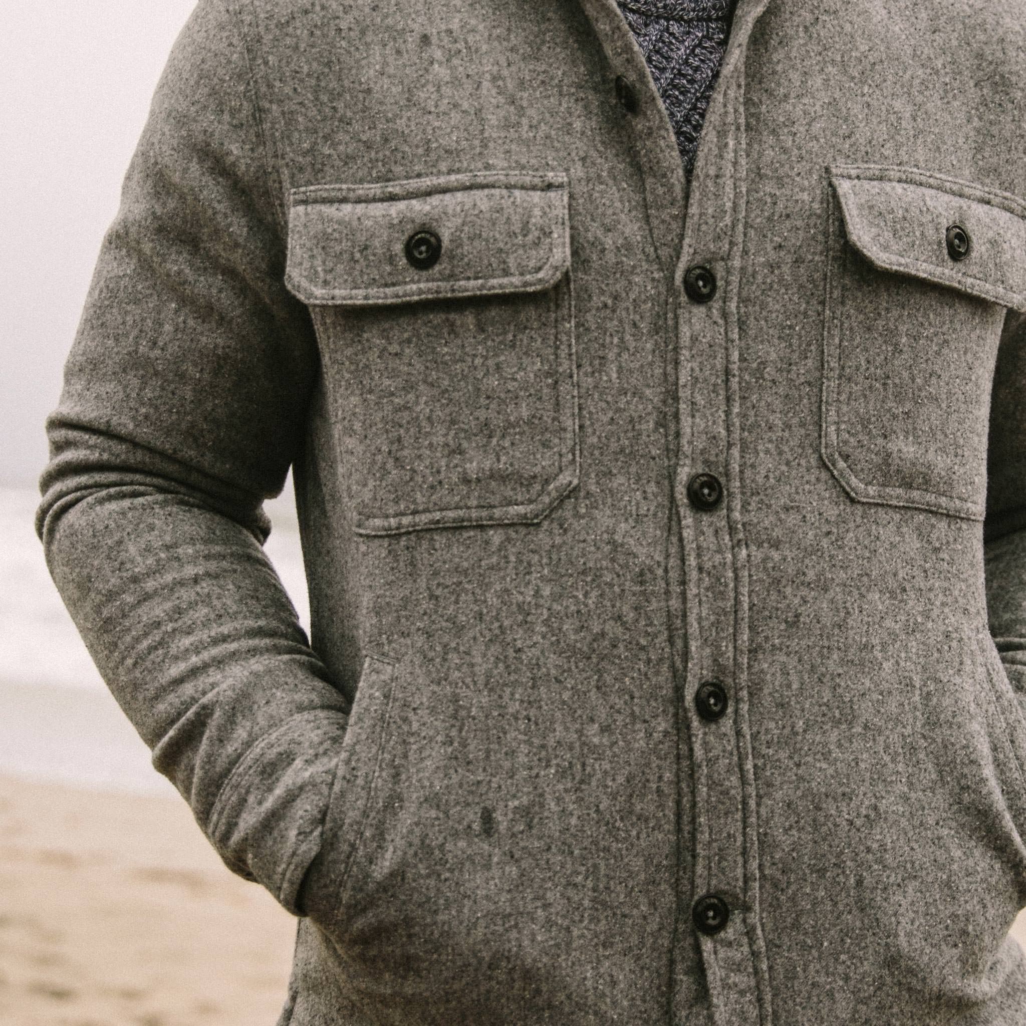 The Chandler Jacket in Ash Donegal - Image 5
