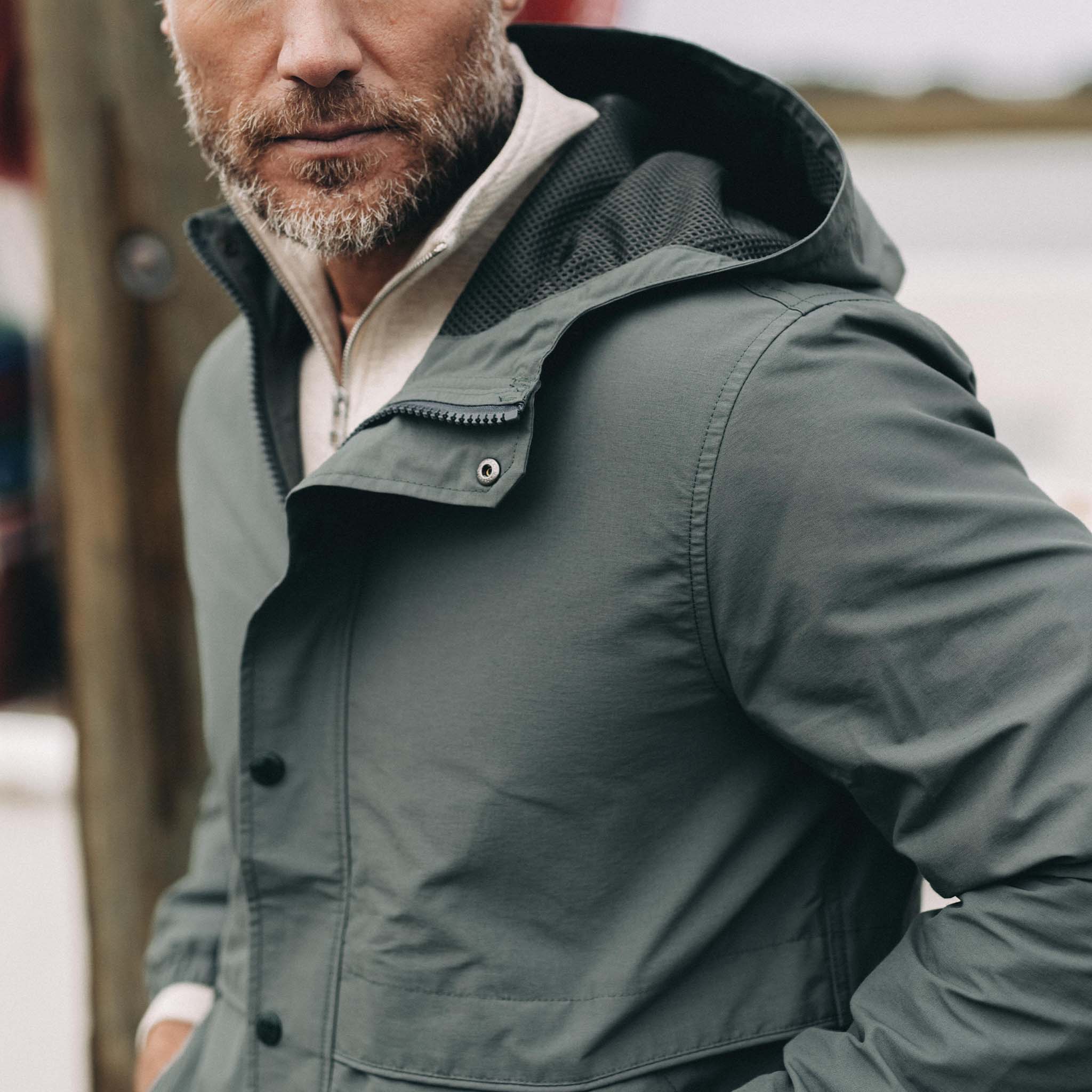 The Chapman Jacket in Sea Green Sixty Forty - Image 3