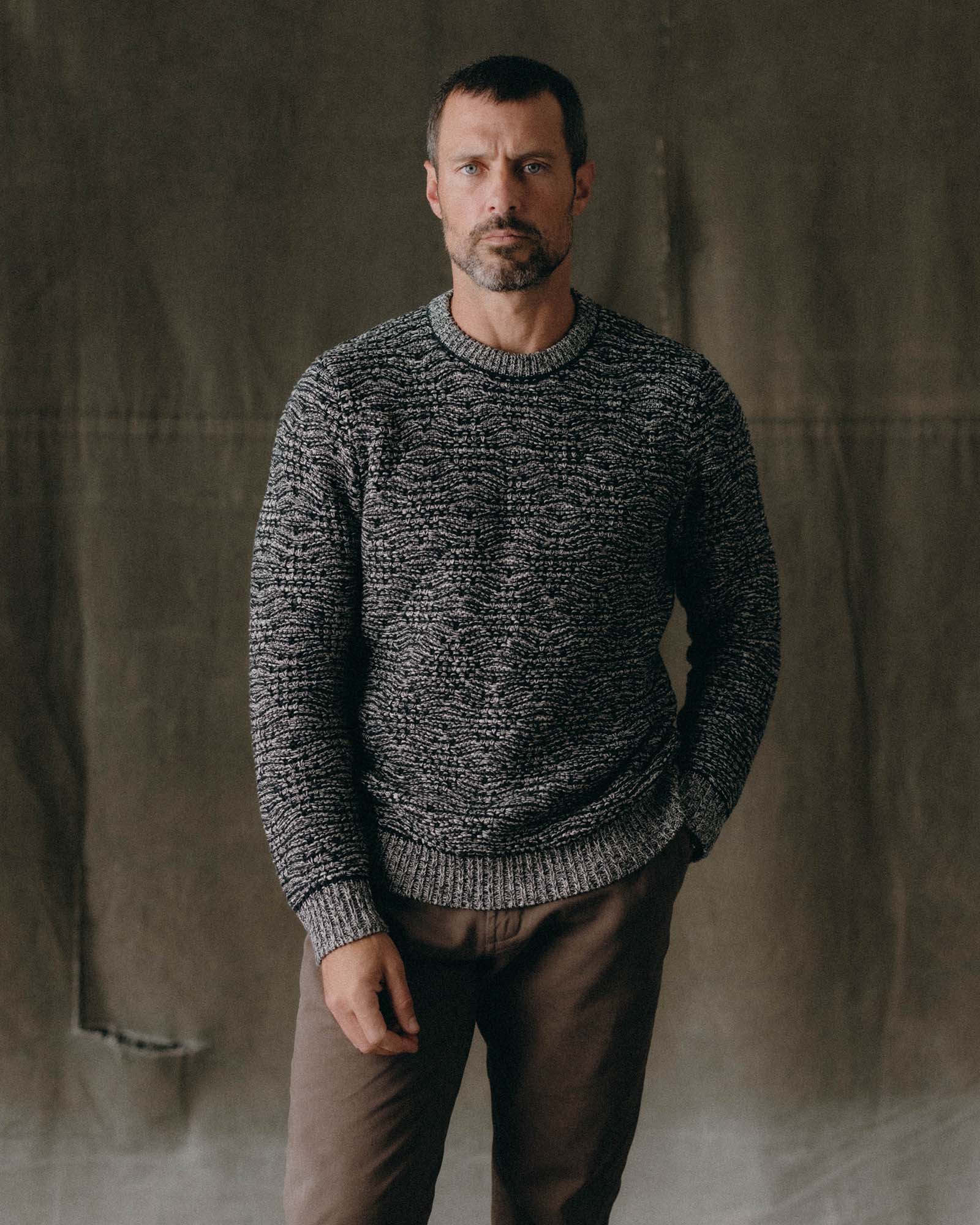 The Chatham Crew in Marine Stripe Jacquard - Image 2