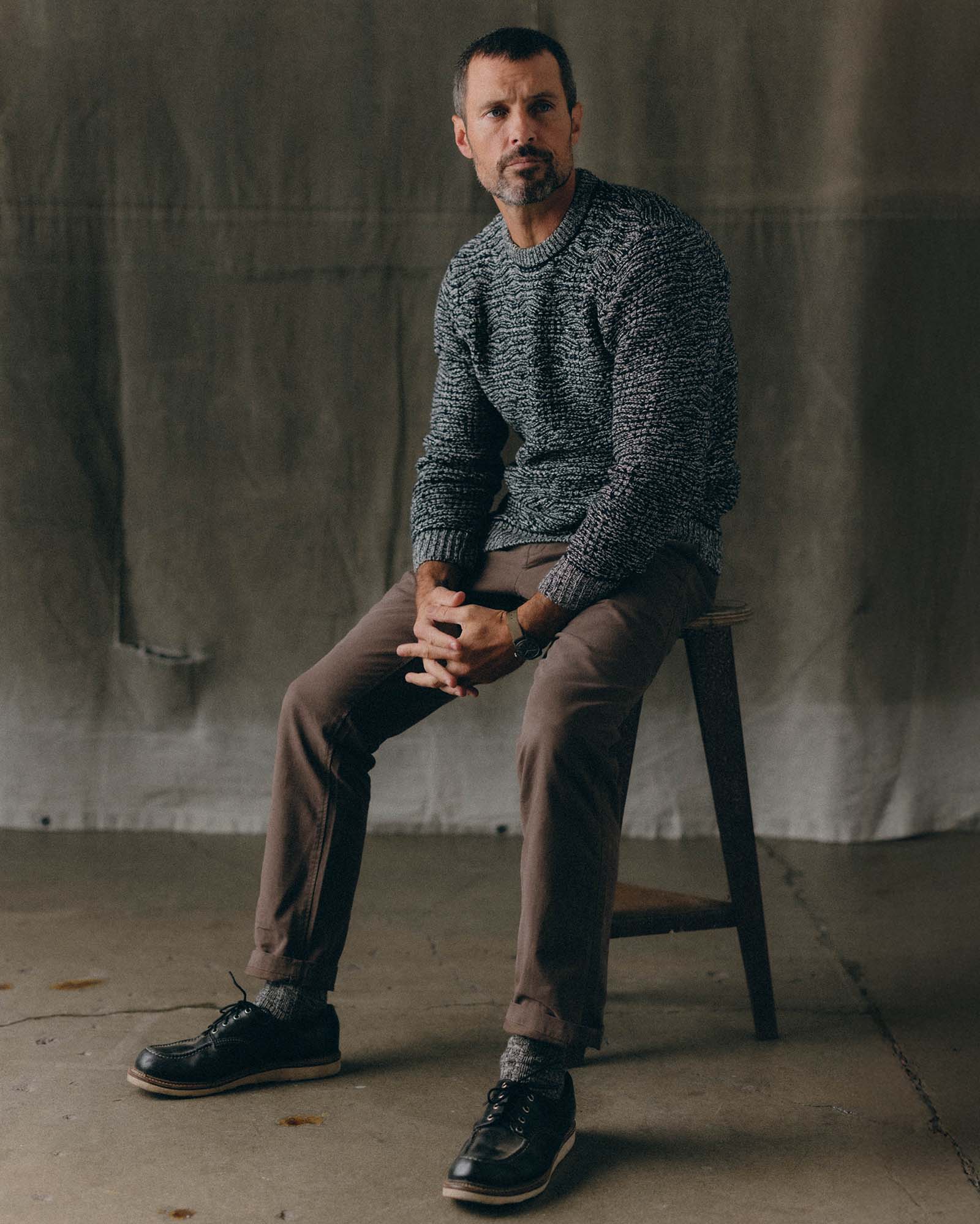 The Chatham Crew in Marine Stripe Jacquard - Image 3