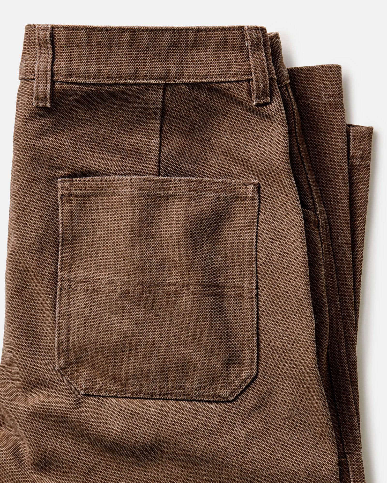 The Chore Pant in Aged Penny Chipped Canvas - Image 8