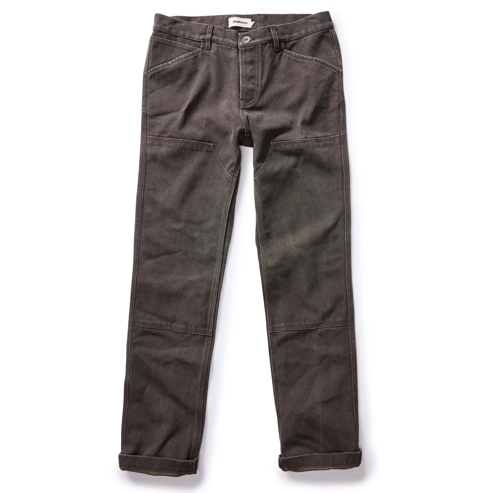 The Chore Pant in Soil Chipped Canvas - Image 4