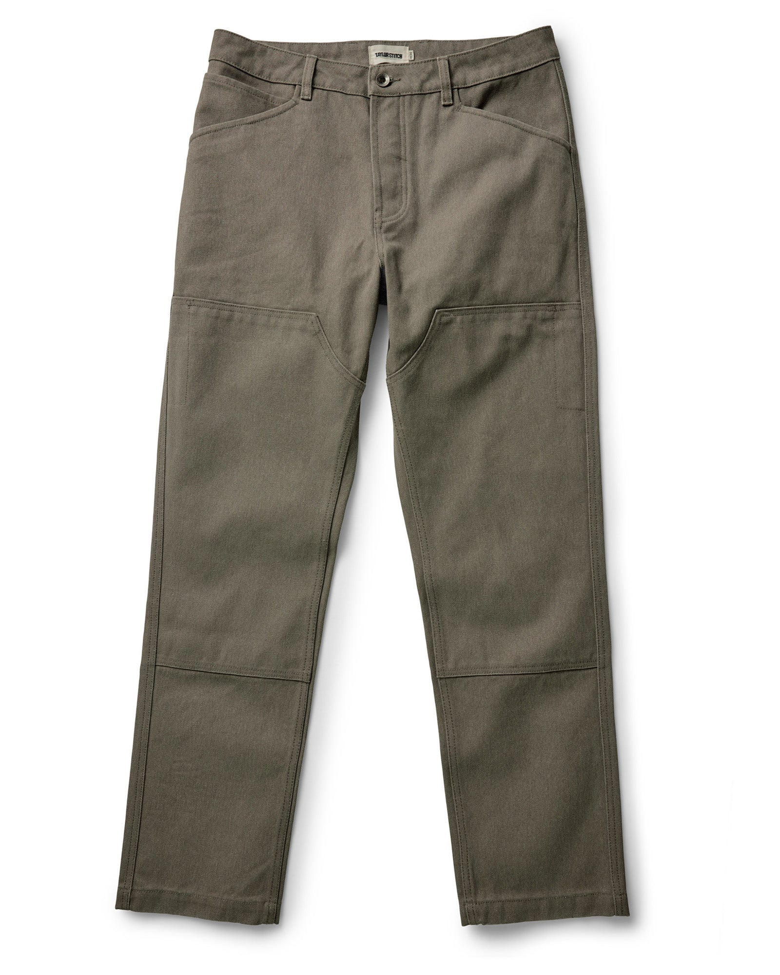 The Chore Pant in Stone Chipped Canvas - Image 4