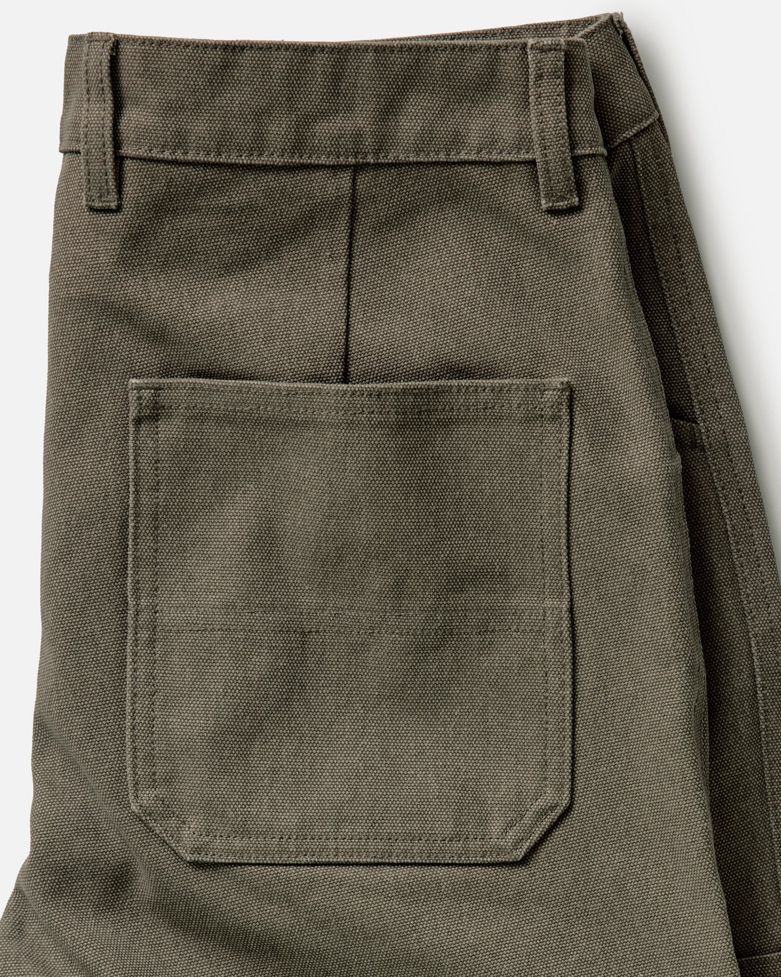 The Chore Pant in Stone Chipped Canvas - Image 8