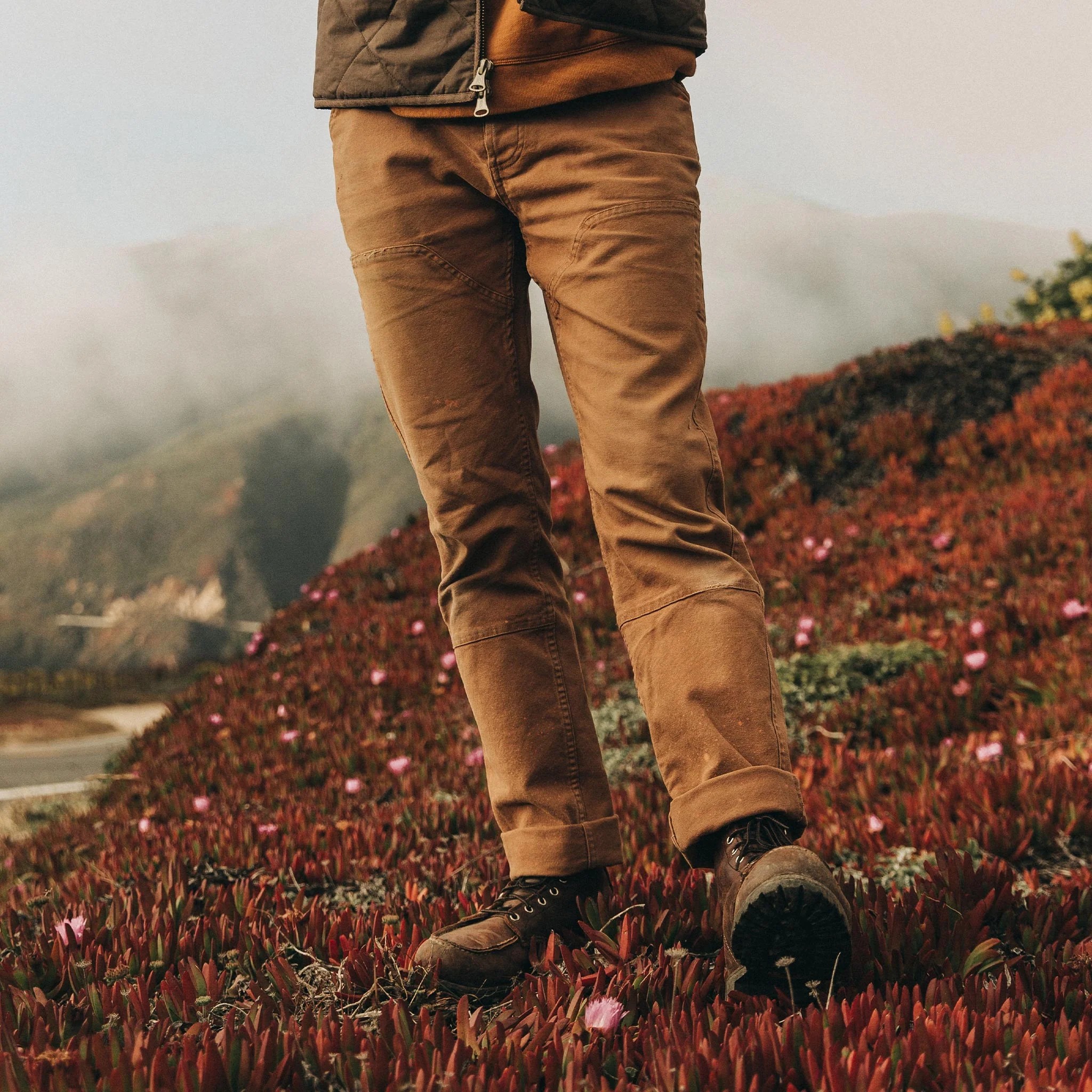 The Chore Pant in Tobacco Boss Duck - Image 2