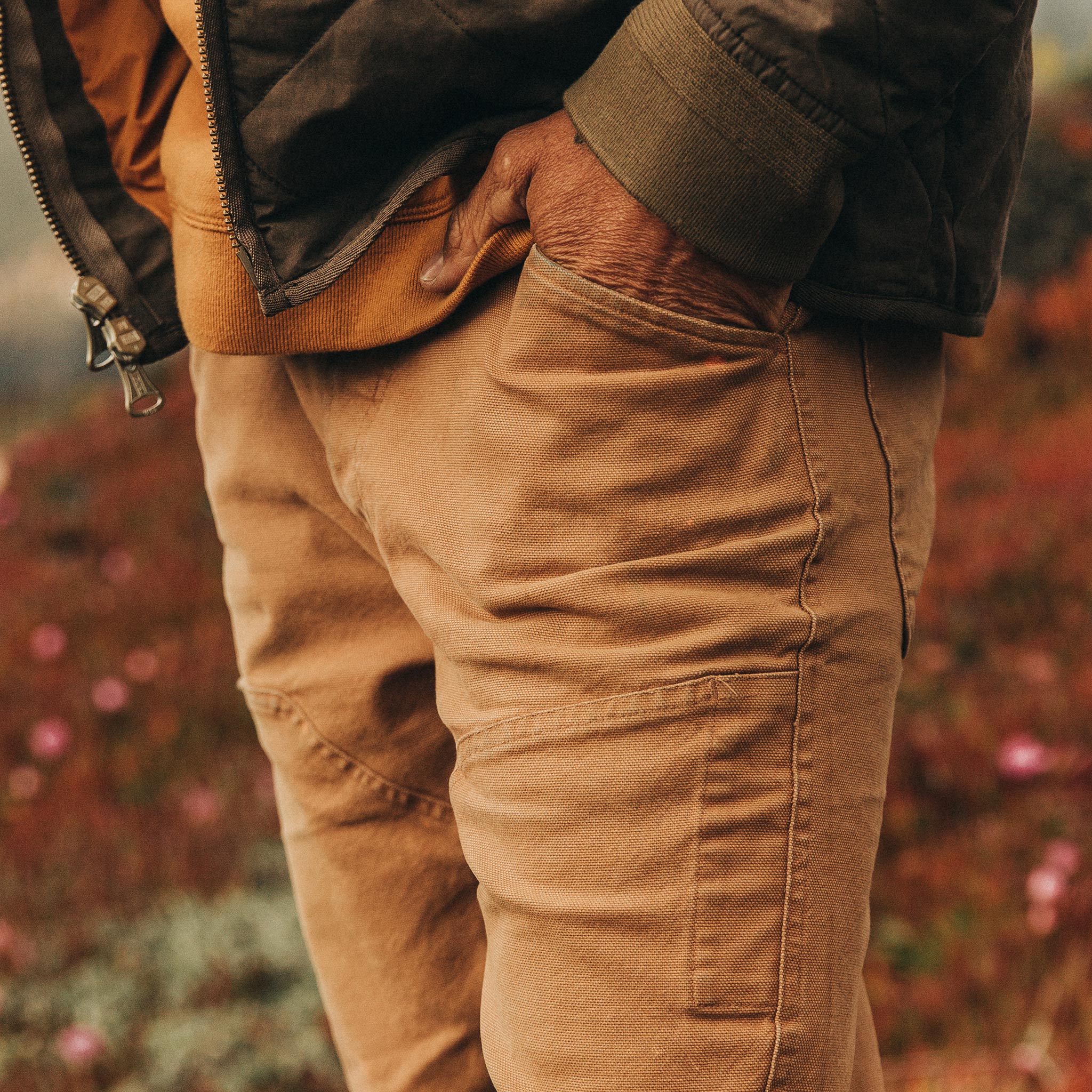 The Chore Pant in Tobacco Boss Duck - Image 3