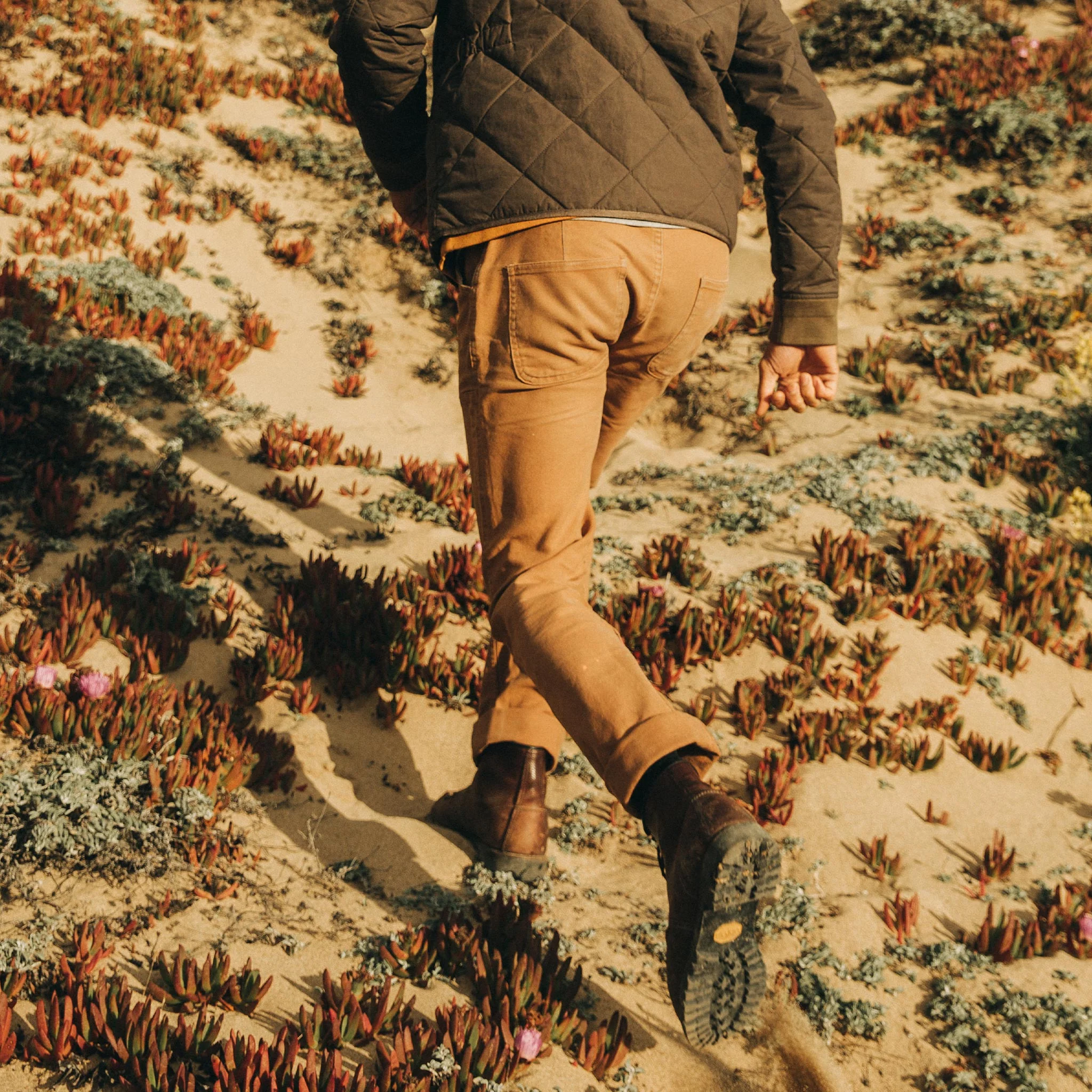 The Chore Pant in Tobacco Boss Duck - Image 5