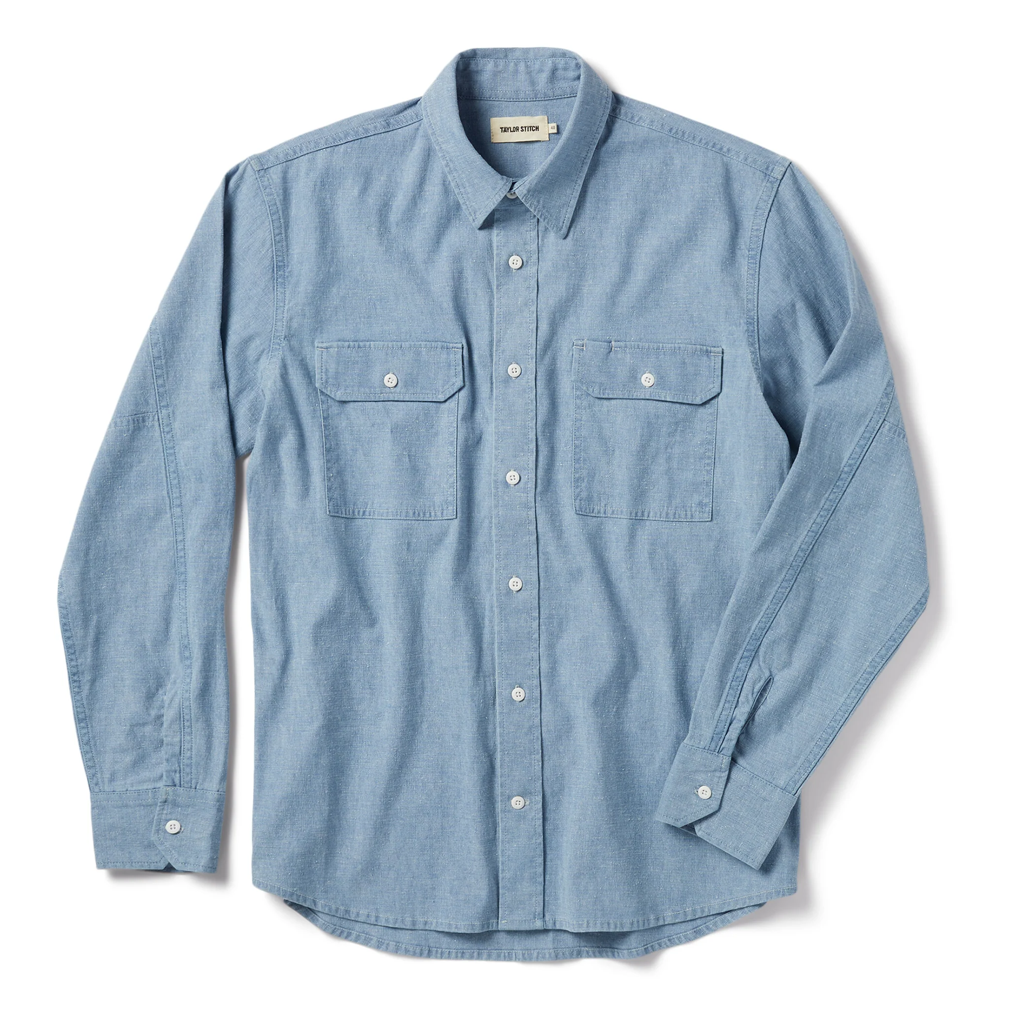 The Chore Shirt in Washed Indigo Boss Duck - Image 7
