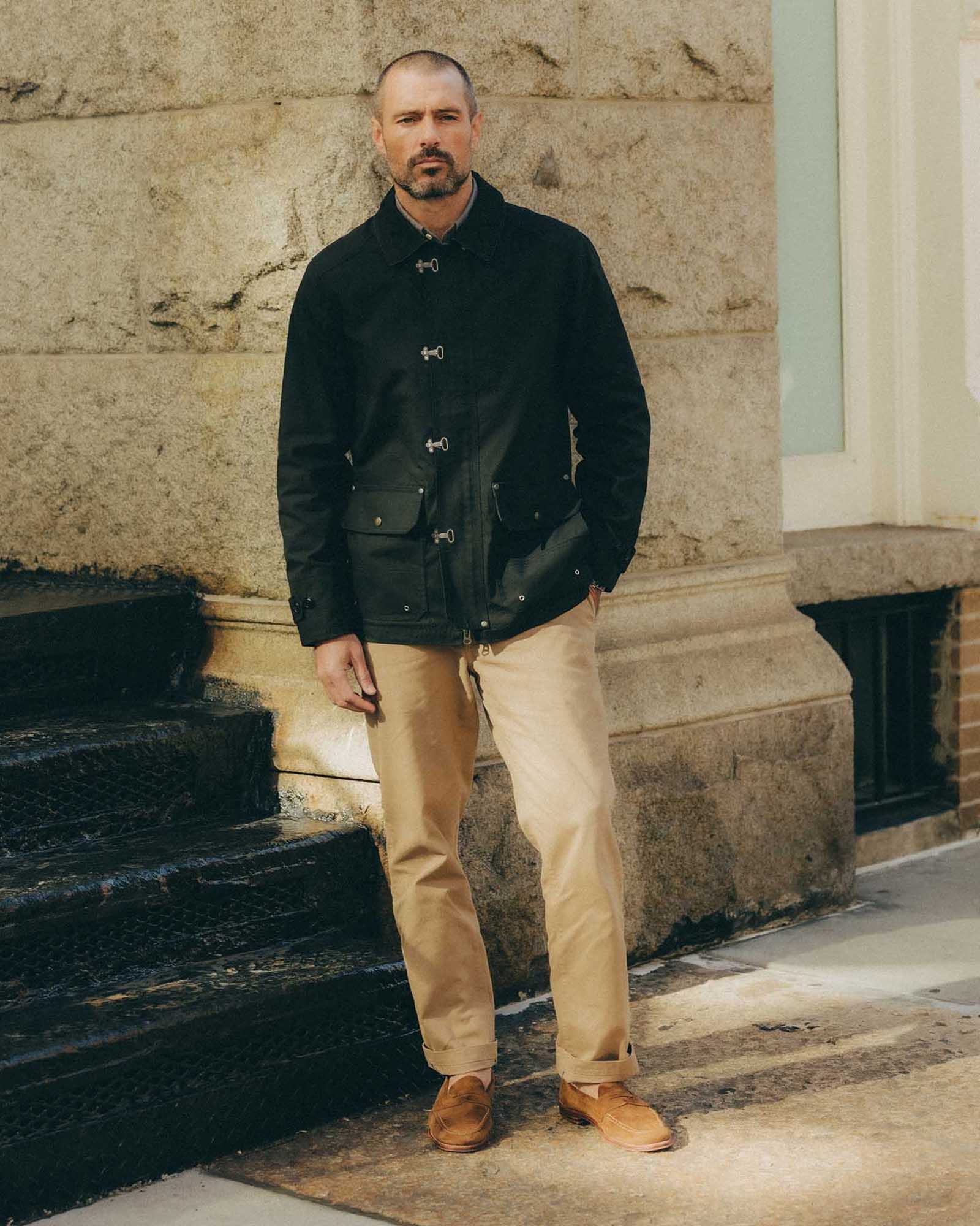 The Cinder Jacket in Coal Dry Wax - Image 4