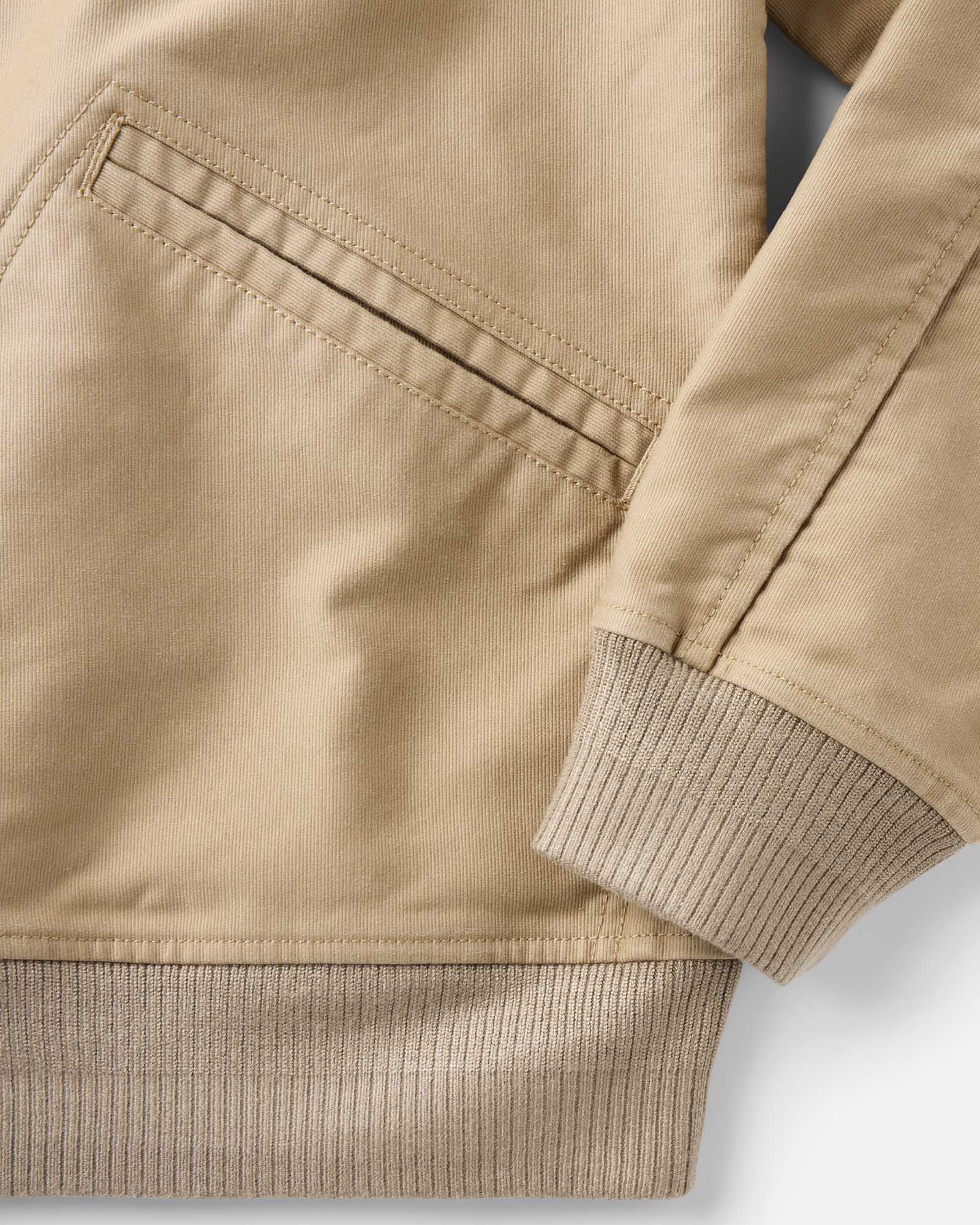The Clark Bomber in Khaki Bedford Cord - Image 5