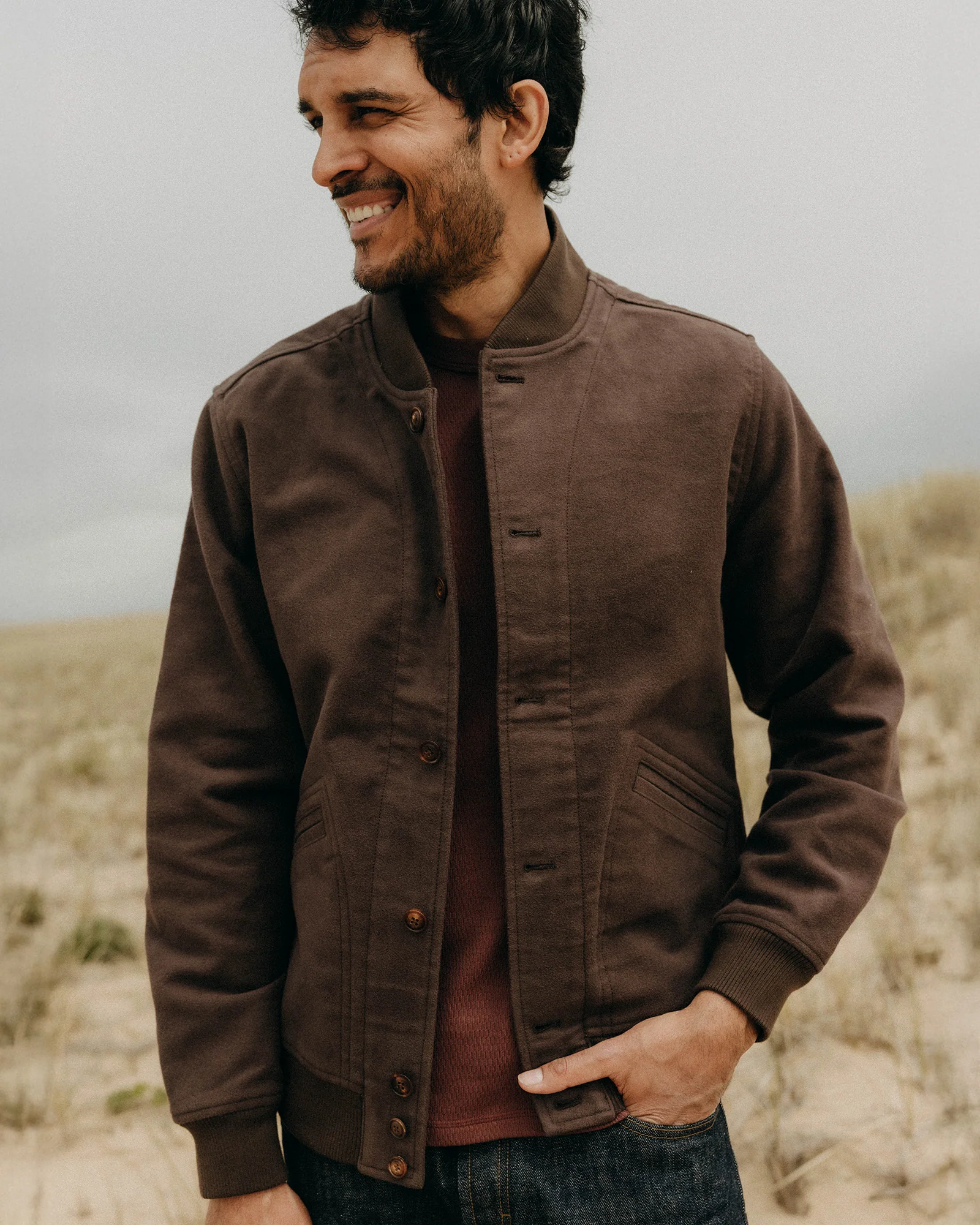 The Clark Bomber in Soil Moleskin - Image 2
