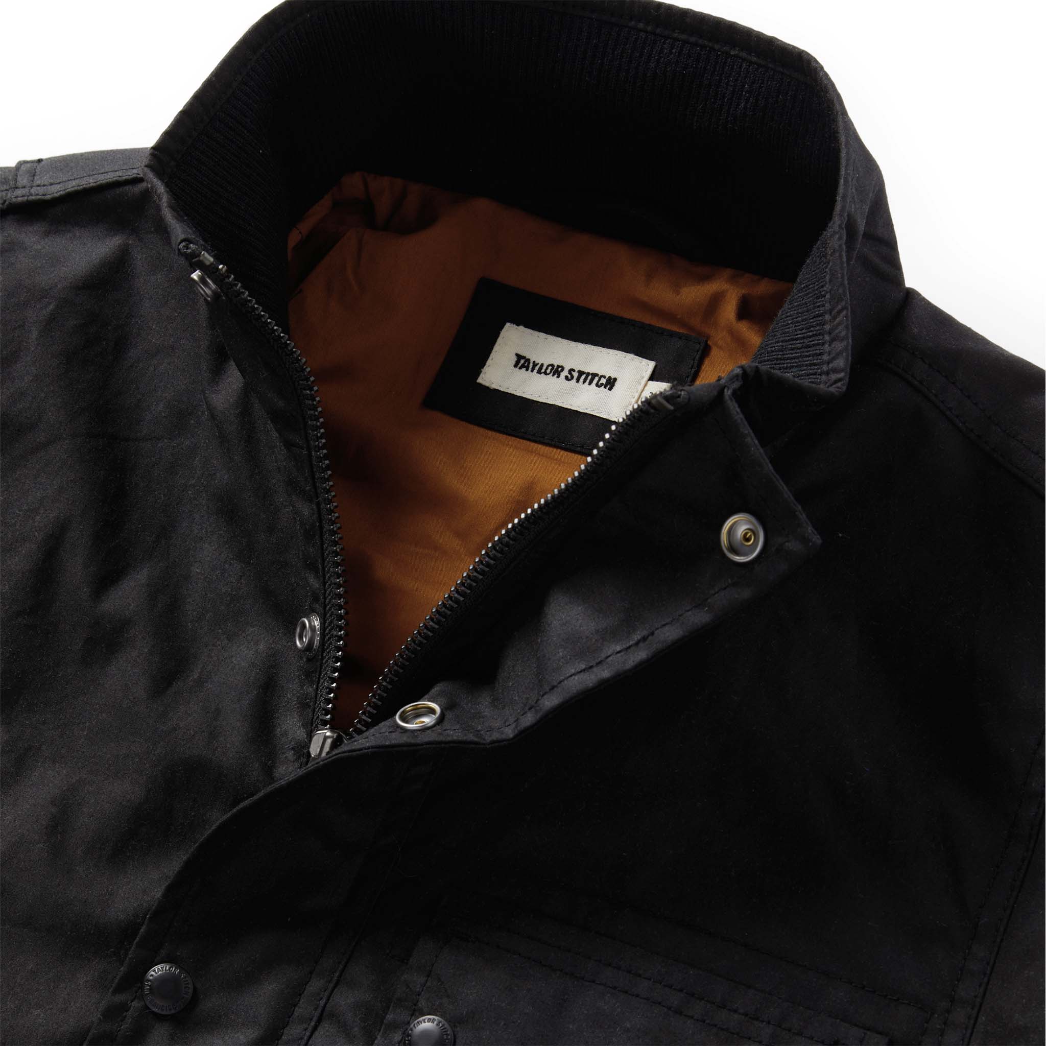 The Clutch Jacket in Coal EverWax - Image 7