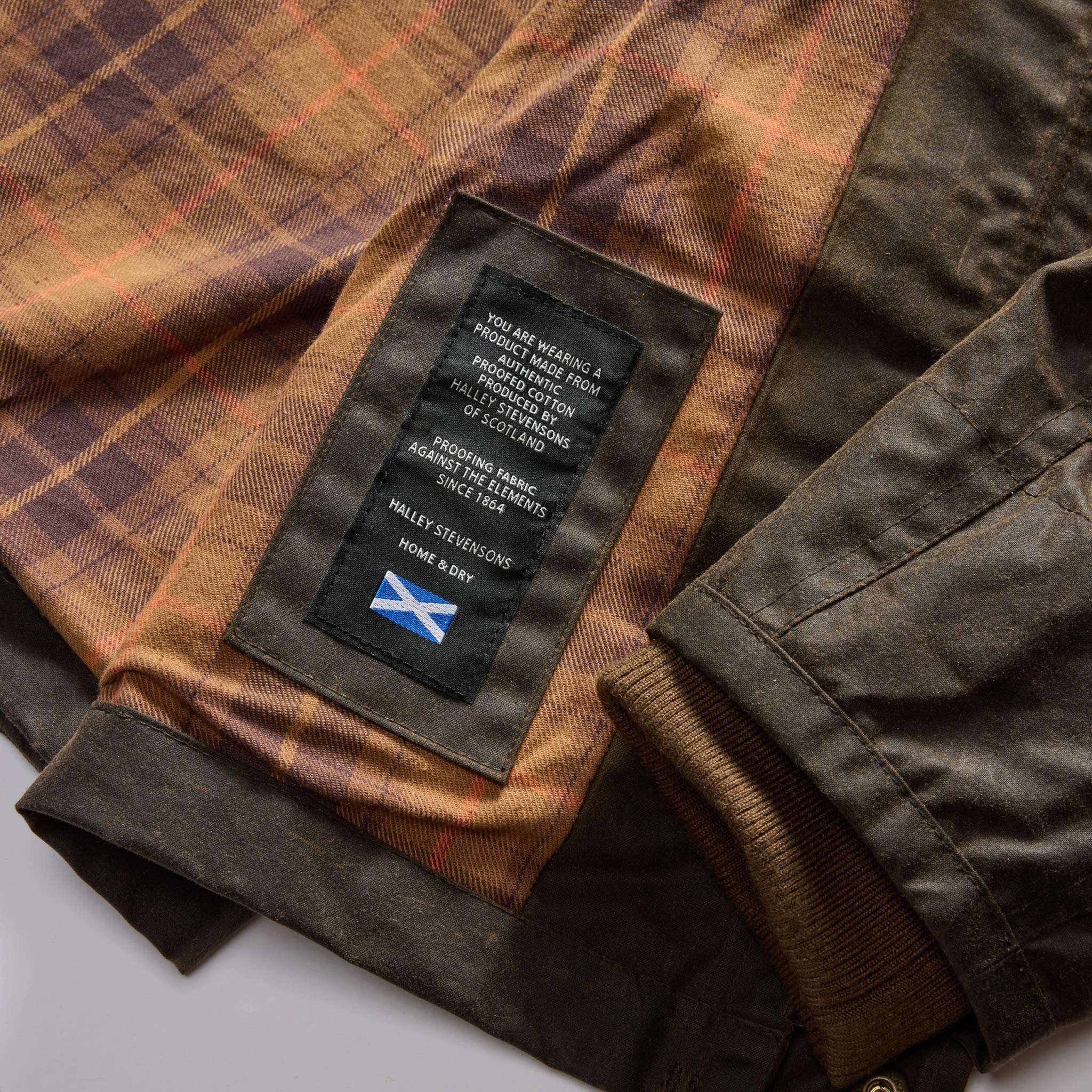 The Clutch Jacket in Soil Waxed Canvas - Image 9