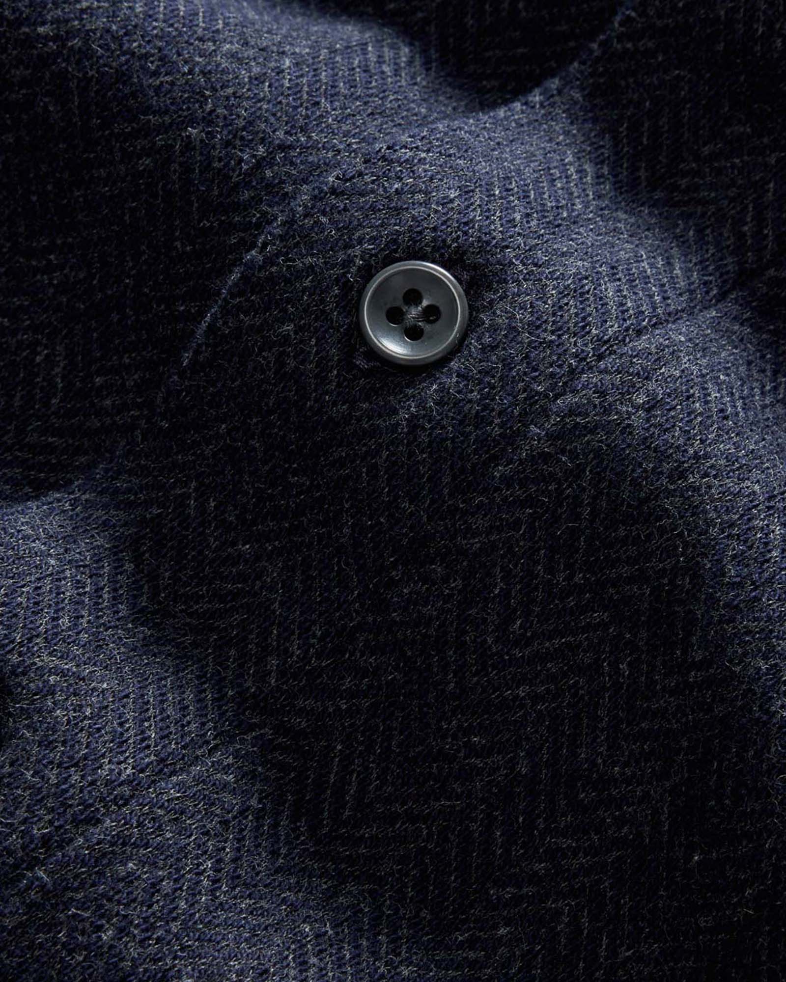 The Coastline Knit Shirt in Dark Navy - Image 6