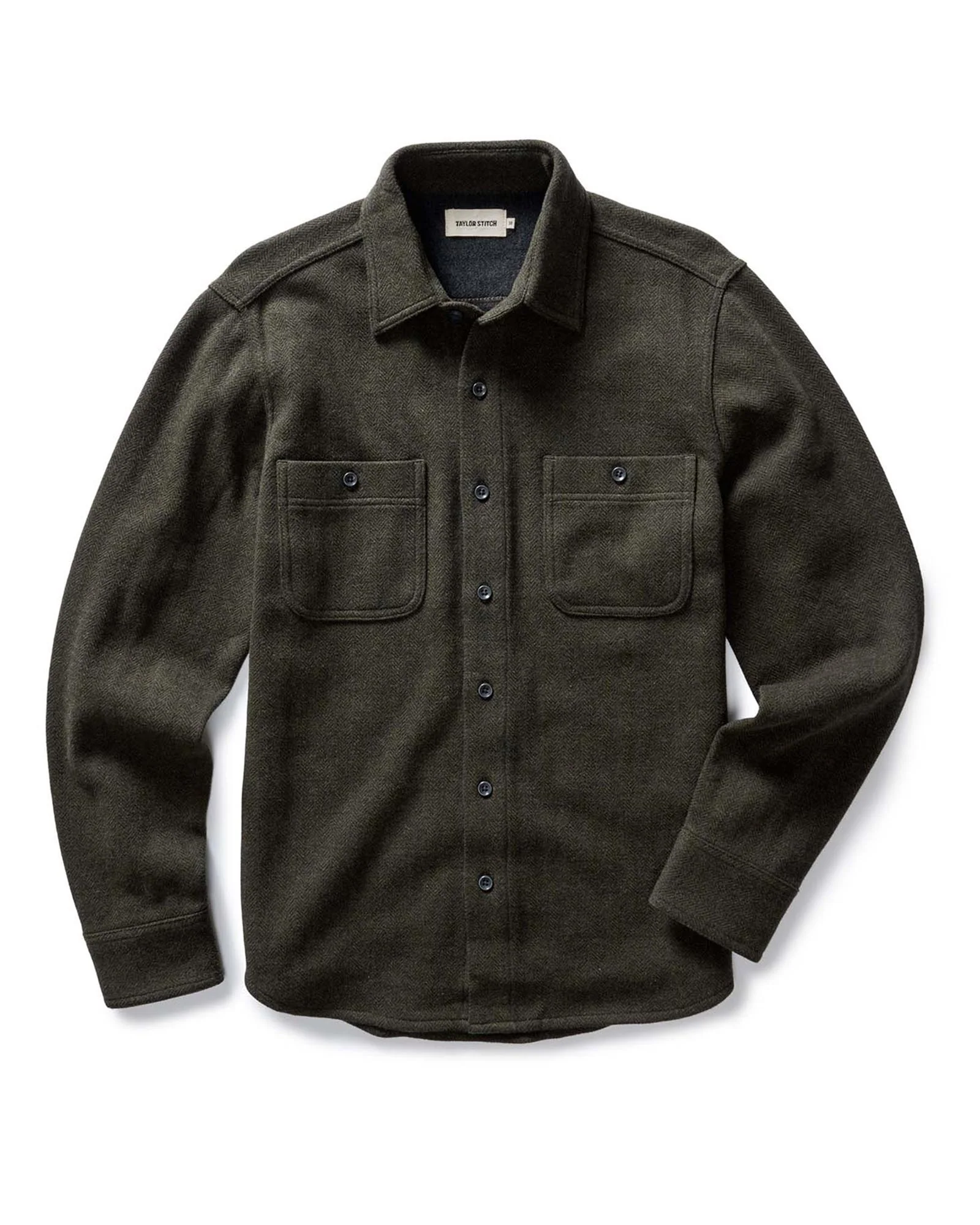 The Coastline Knit Shirt in Heather Army - Image 6