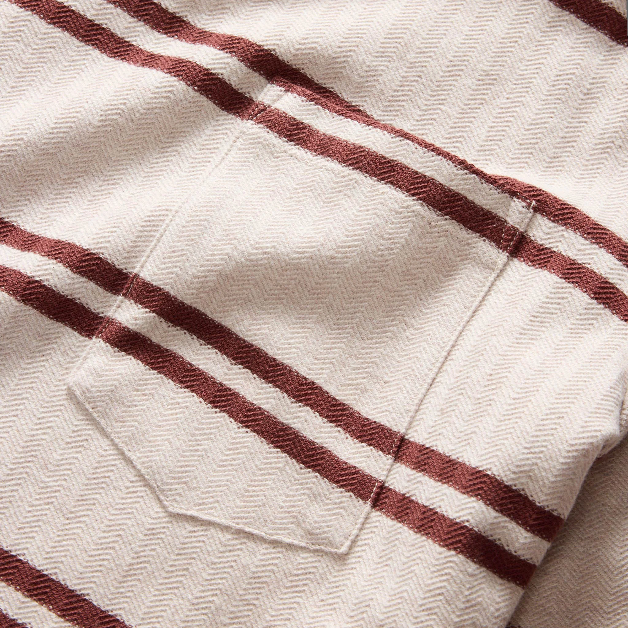 The Colton Crew in Oat Heathered Stripe - Image 7