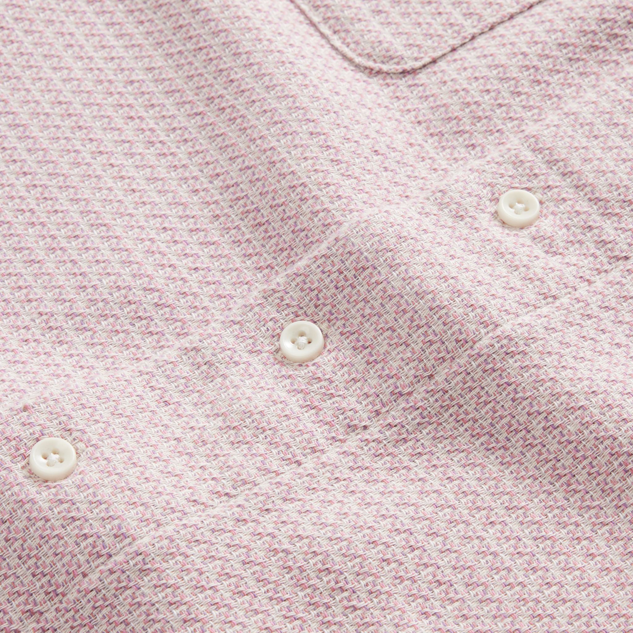 The Conrad Shirt in Orchid Jacquard - Image 6