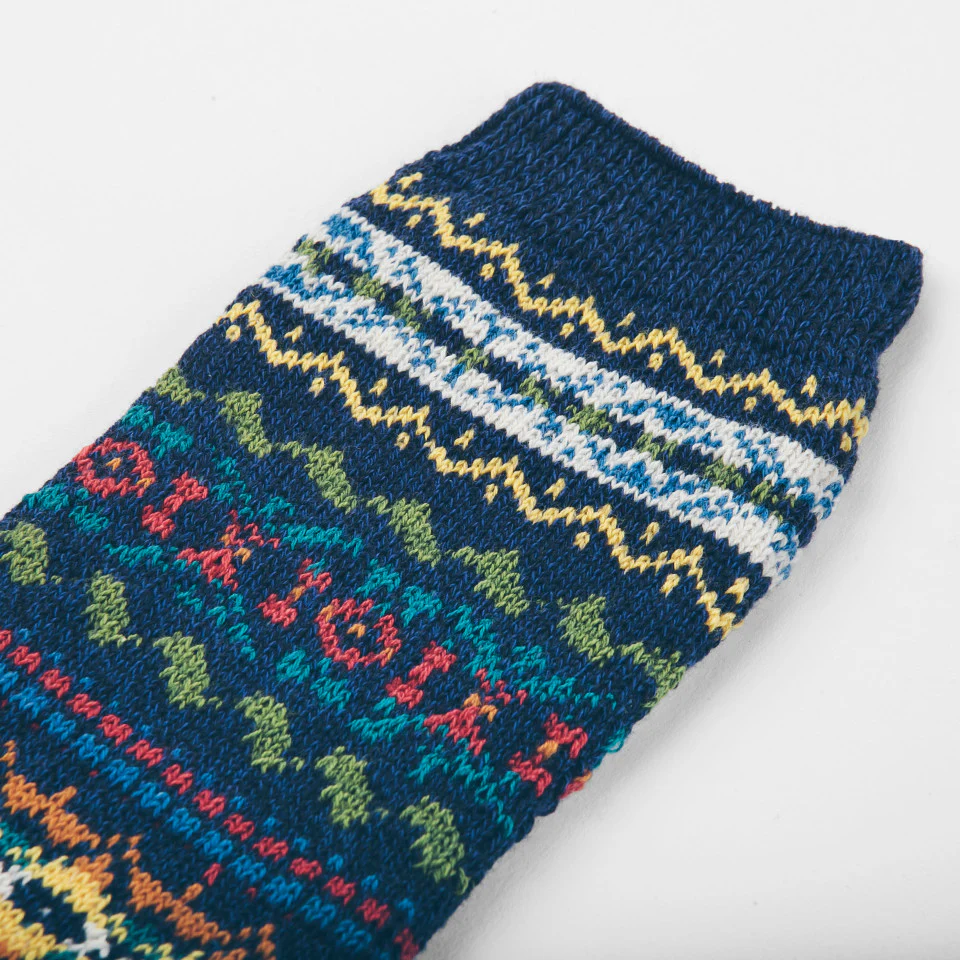 Anonymous Ism Fair Isle - Navy - Image 2