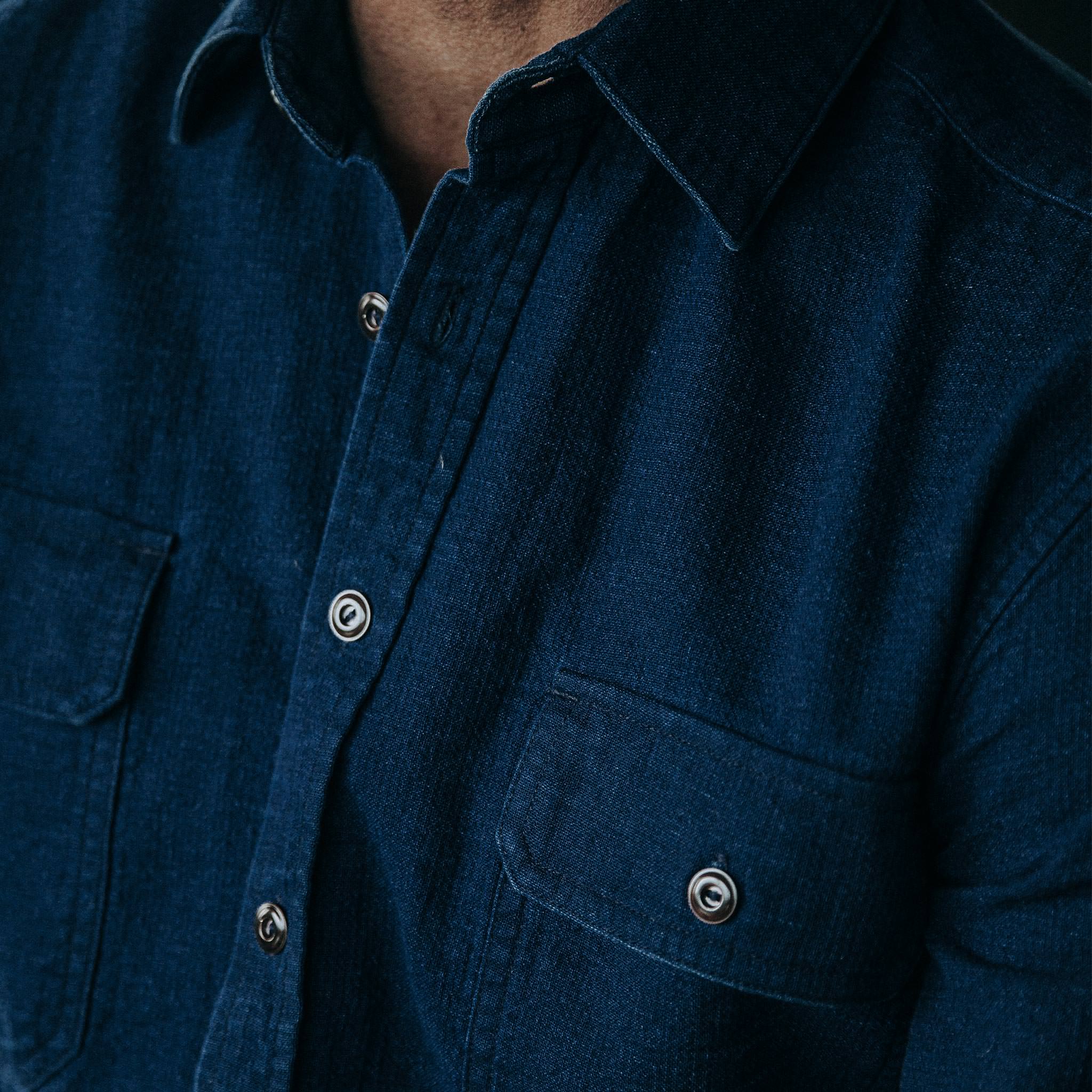 The Corso in Indigo Double Cloth - Image 4