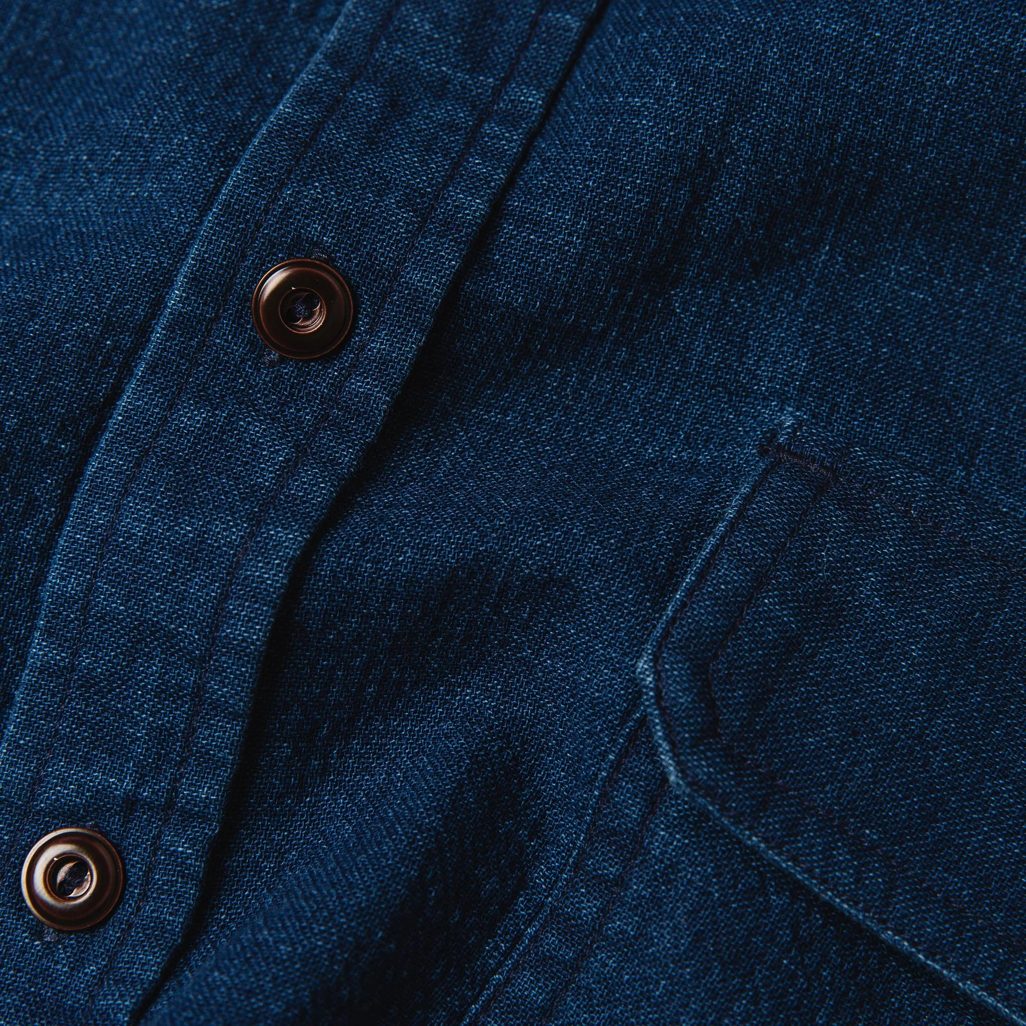 The Corso in Indigo Double Cloth - Image 7