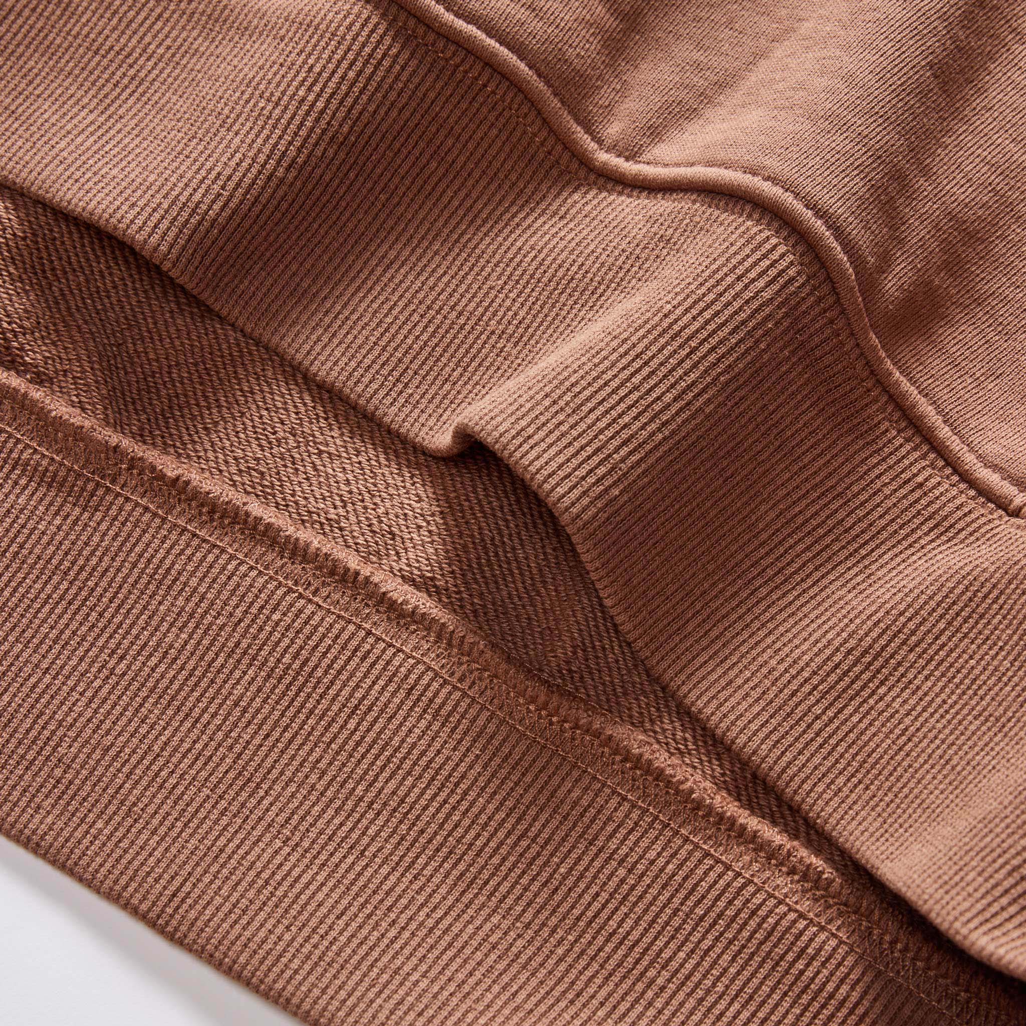 The Cotton Hemp Hoodie in Faded Brick - Image 6