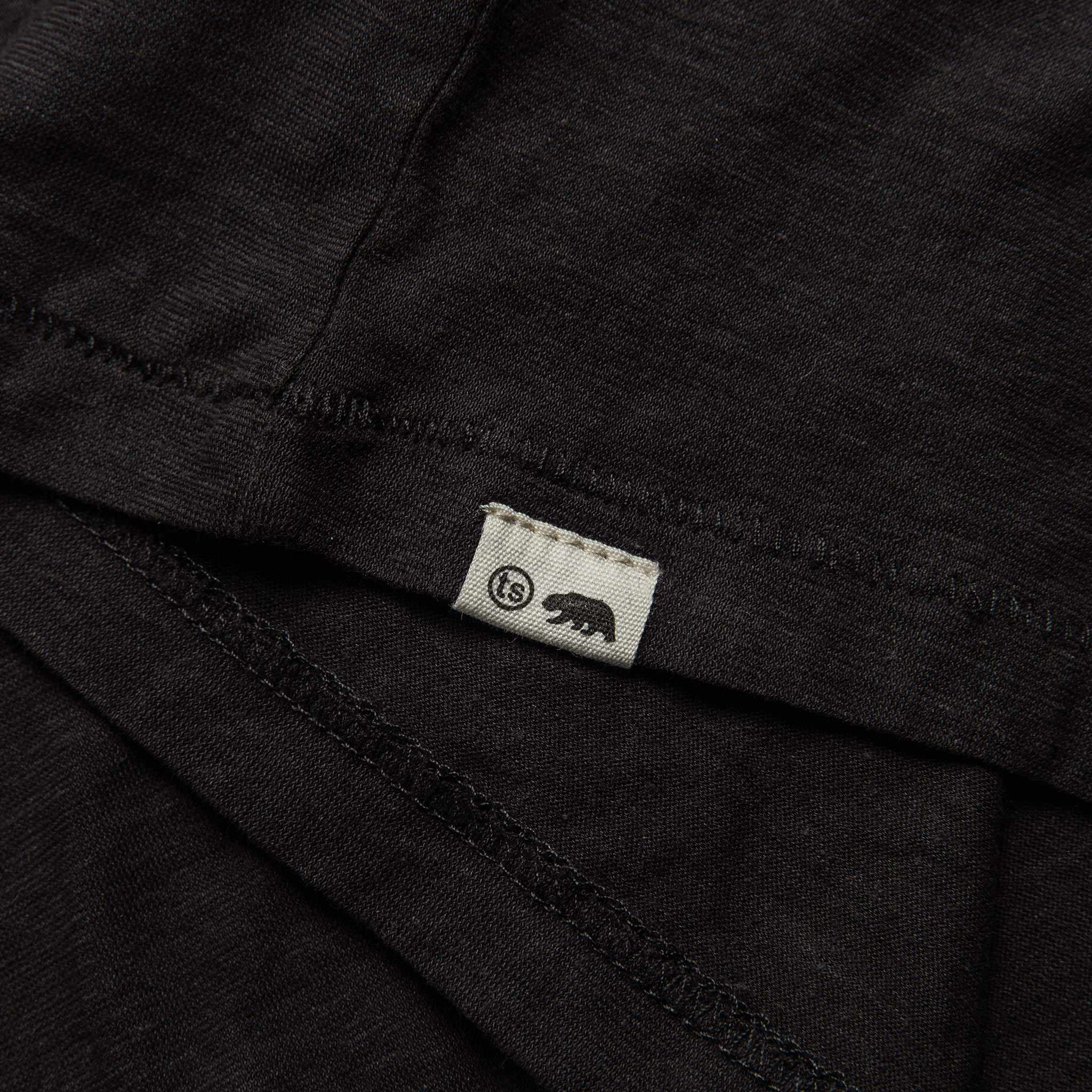 The Cotton Hemp Tee in Charcoal Open Road - Image 6