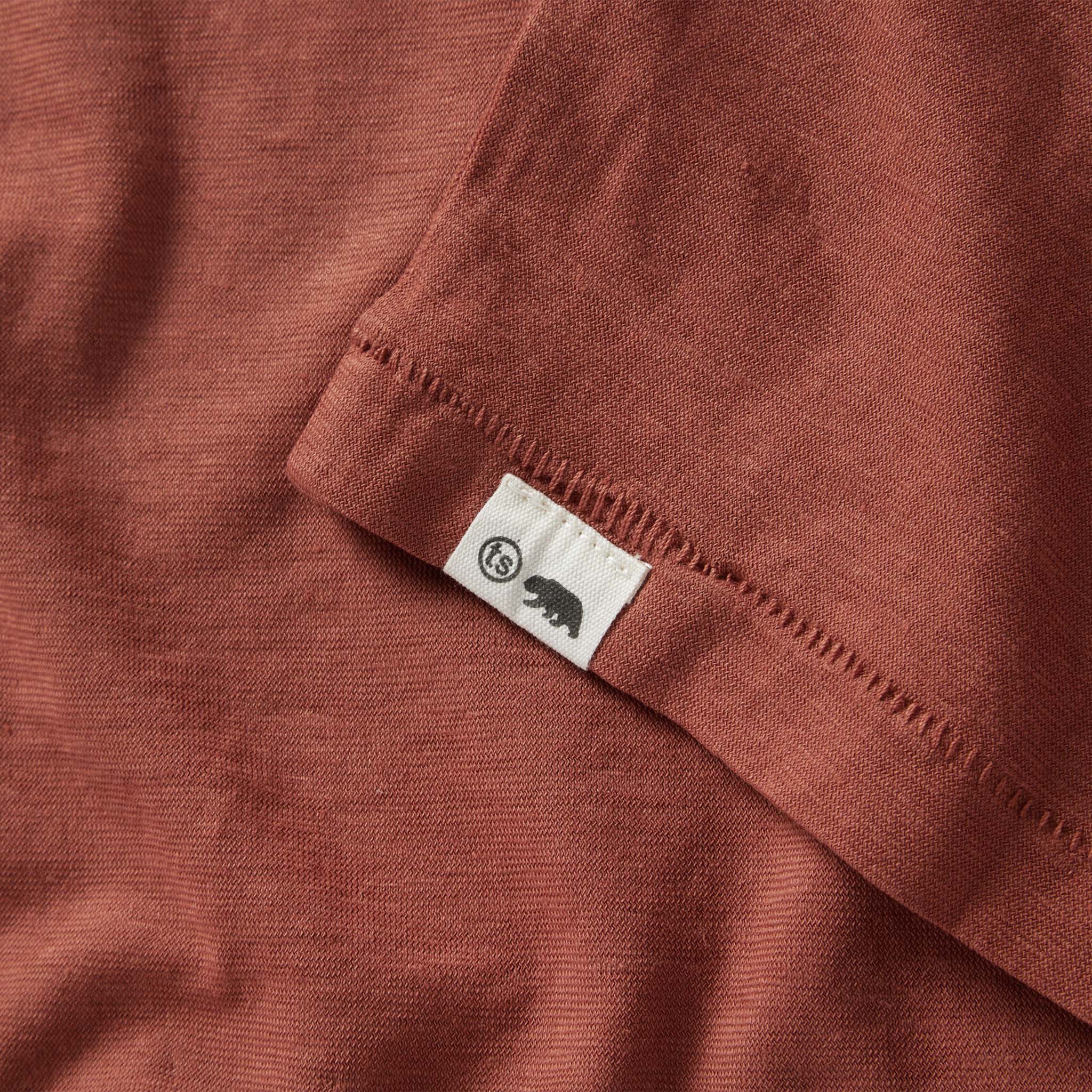 The Cotton Hemp Tee in Engine - Image 6