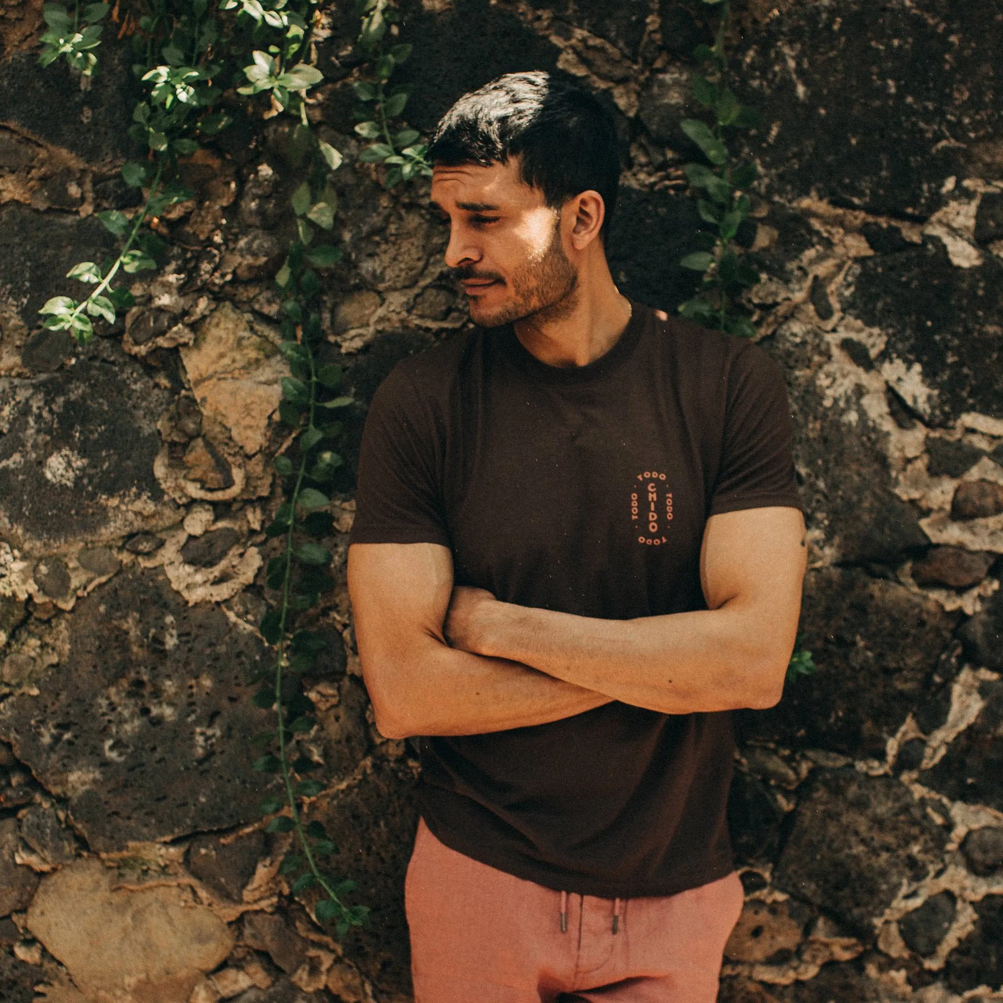 The Cotton Hemp Tee in Espresso Todo Chido - Image 2