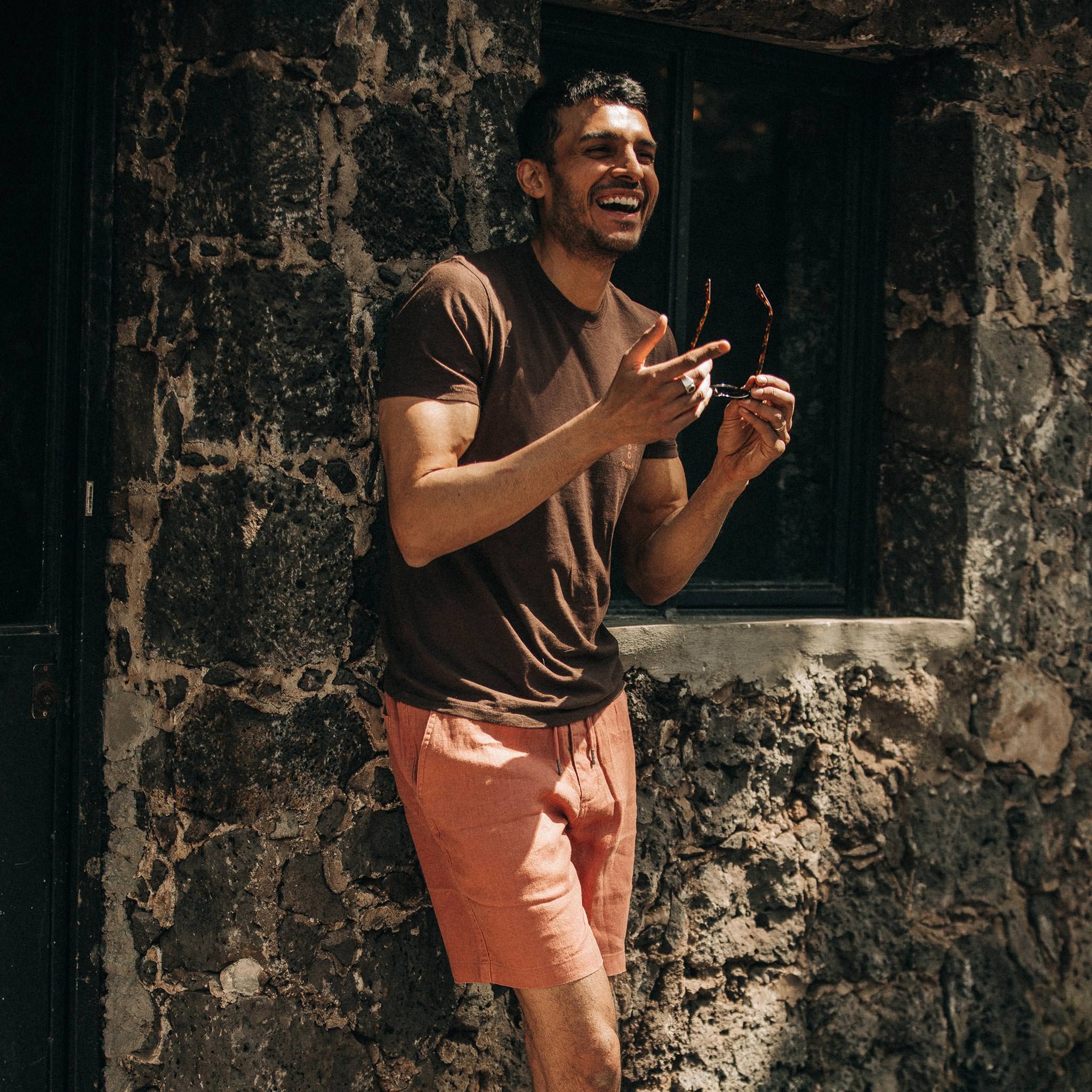 The Cotton Hemp Tee in Espresso Todo Chido - Image 4