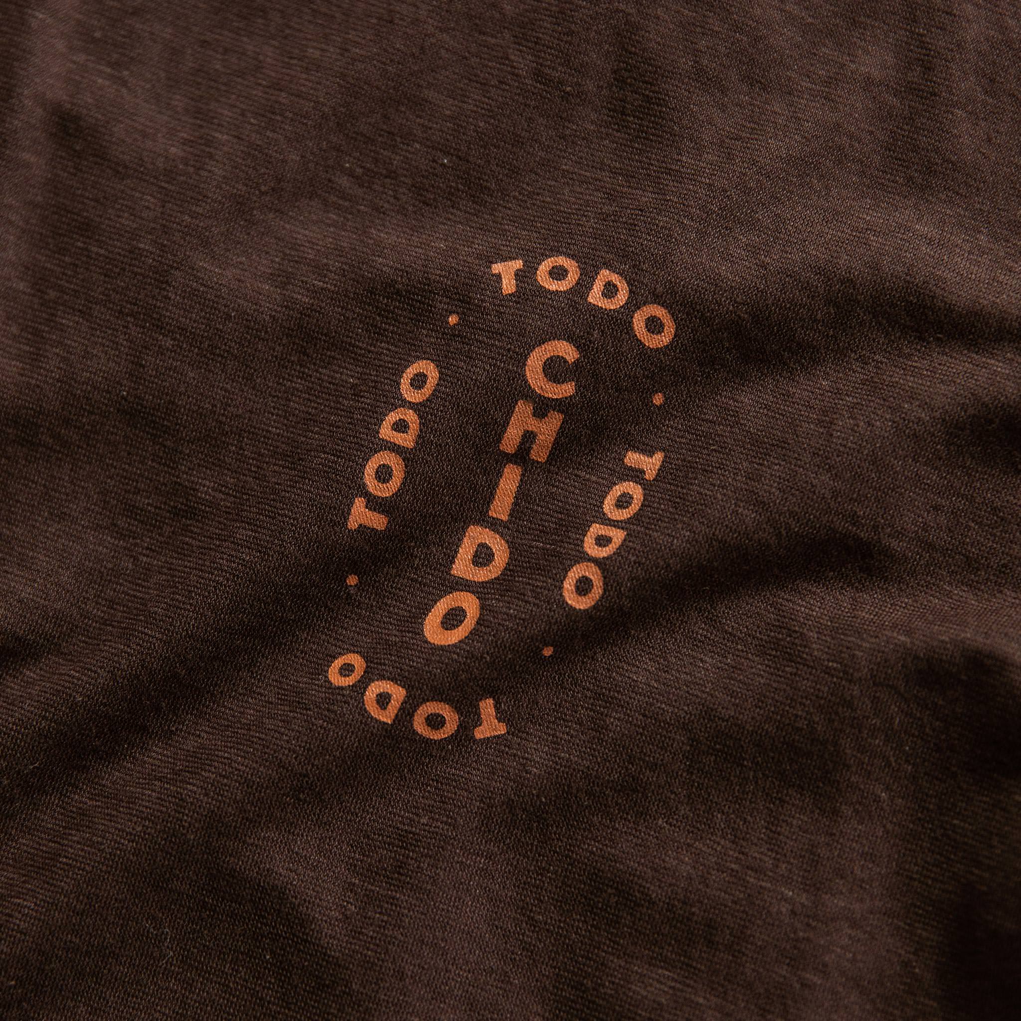 The Cotton Hemp Tee in Espresso Todo Chido - Image 6
