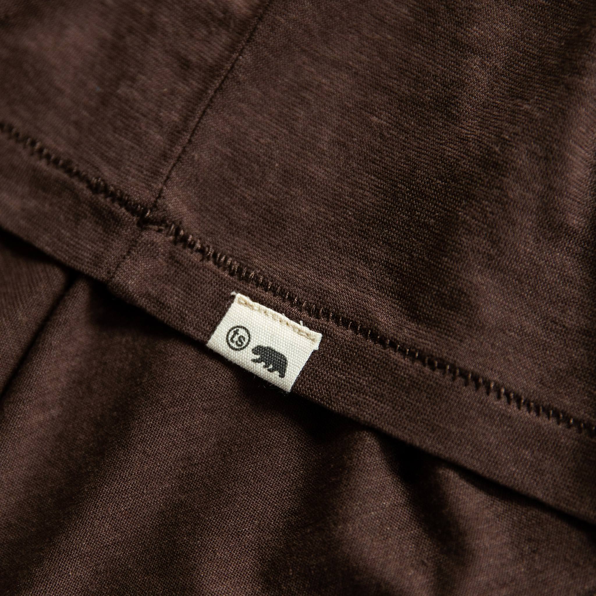 The Cotton Hemp Tee in Espresso Todo Chido - Image 7