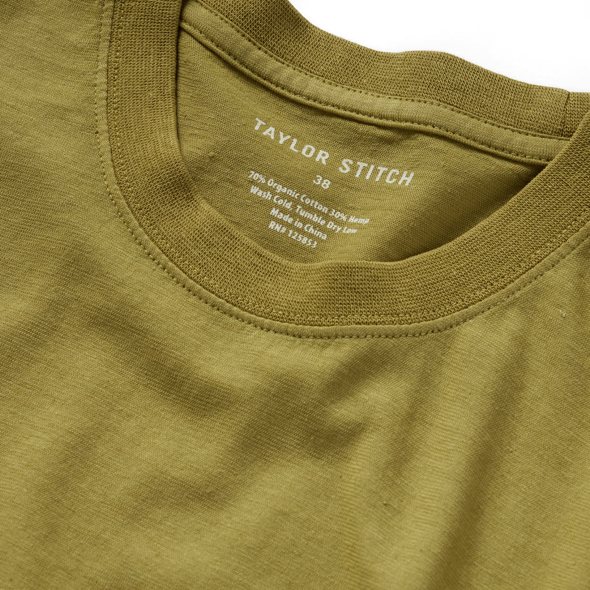 The Cotton Hemp Tee in Juniper - Image 5