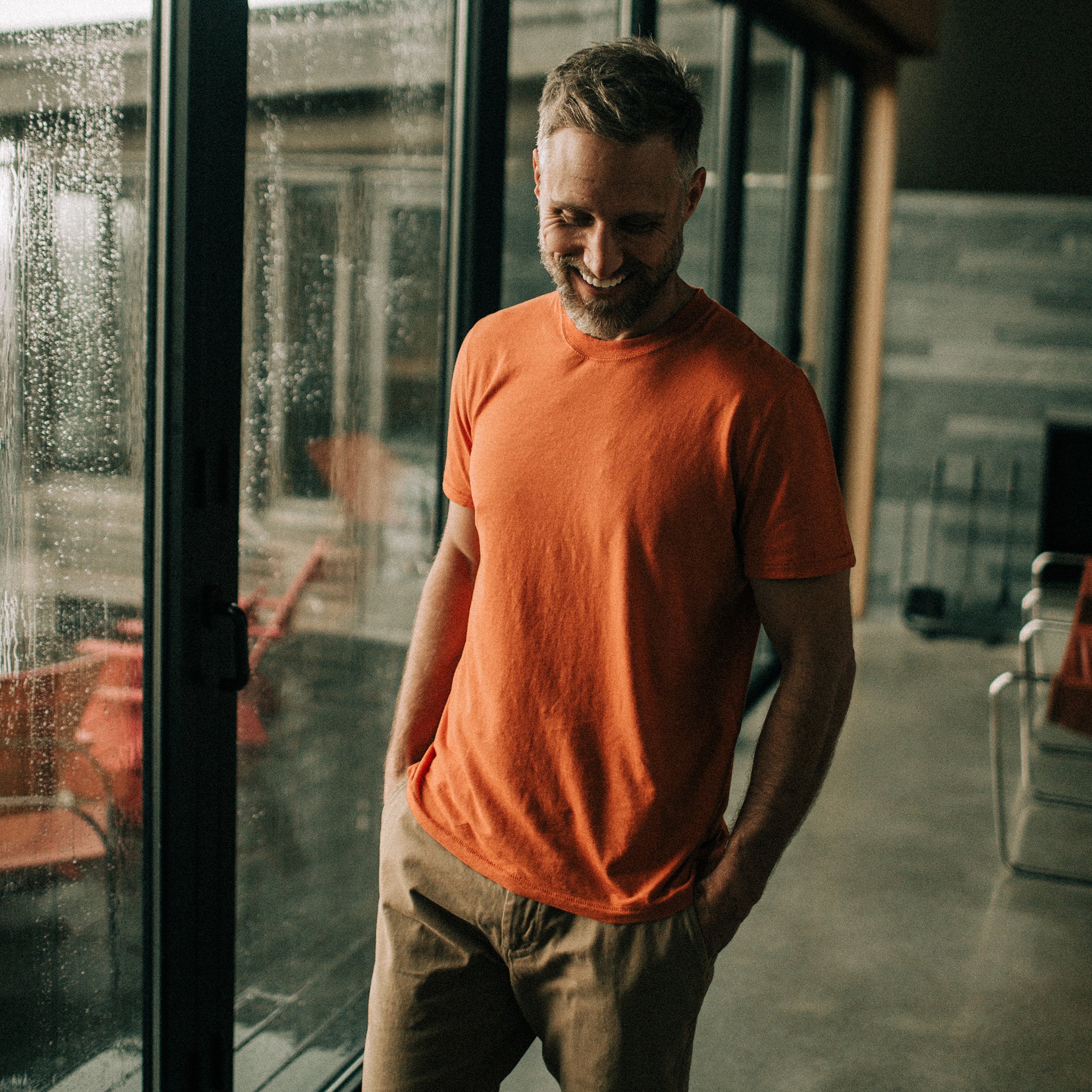 The Cotton Hemp Tee in Monarch - Image 3