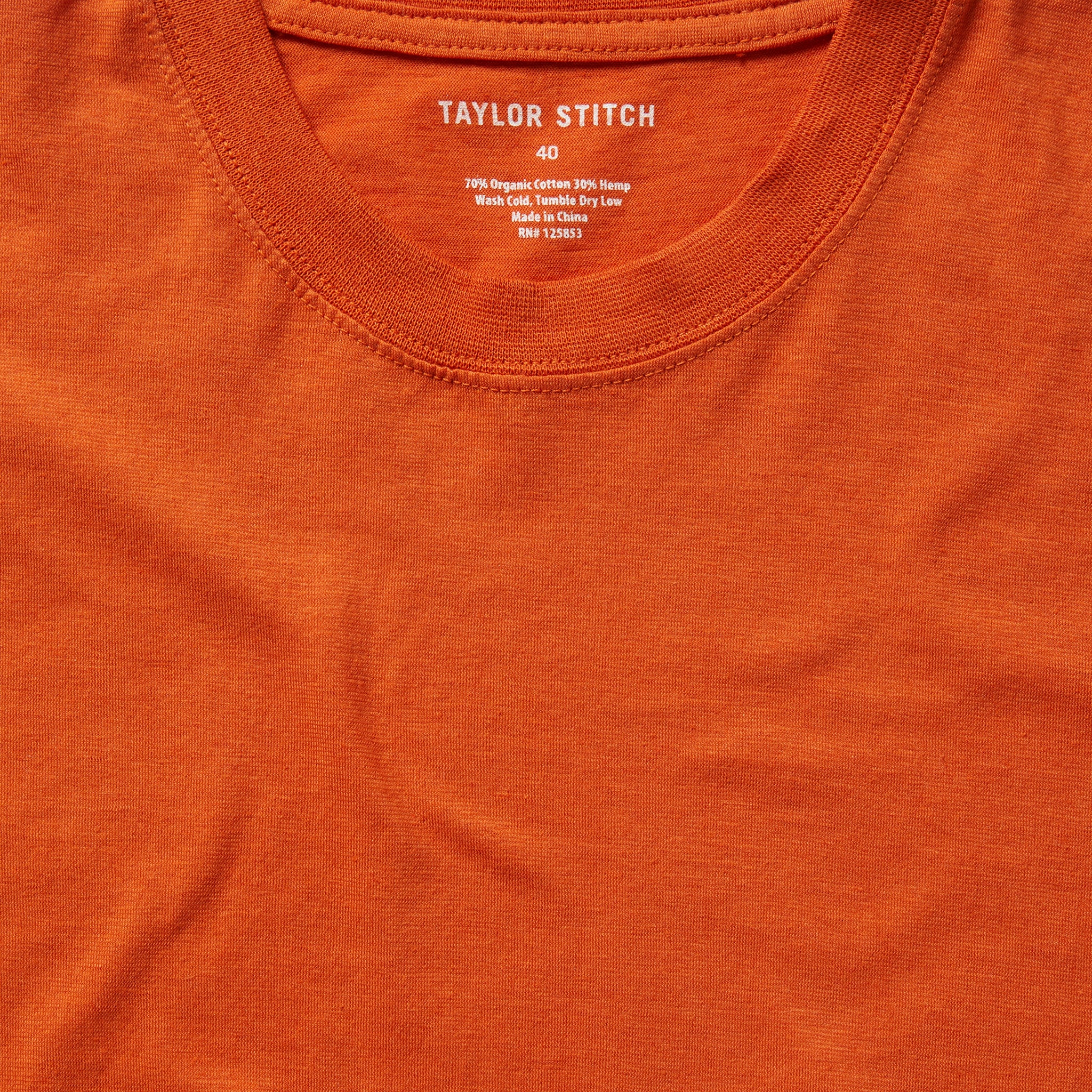 The Cotton Hemp Tee in Monarch - Image 7