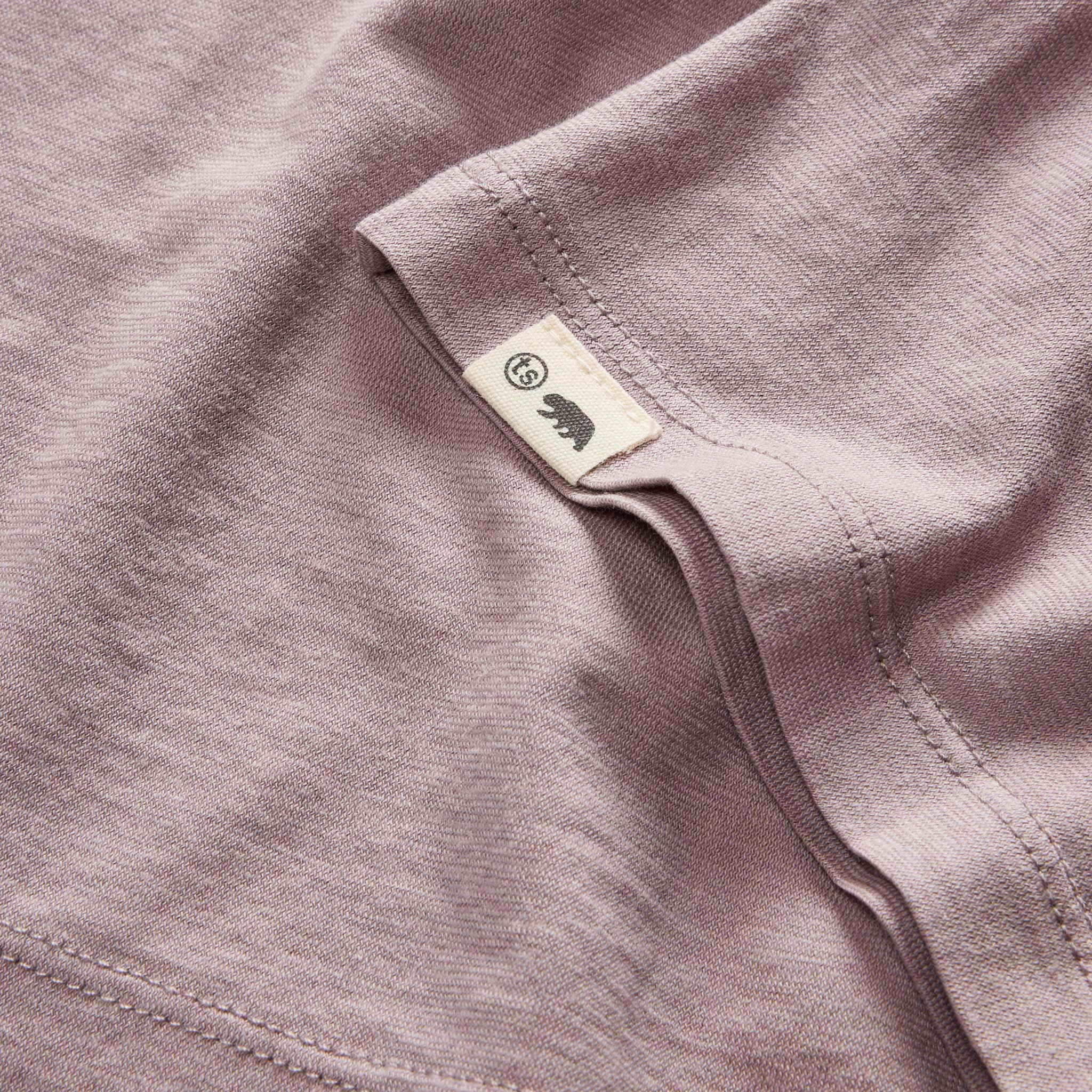 The Cotton Hemp Tee in Poppy Seed - Image 7