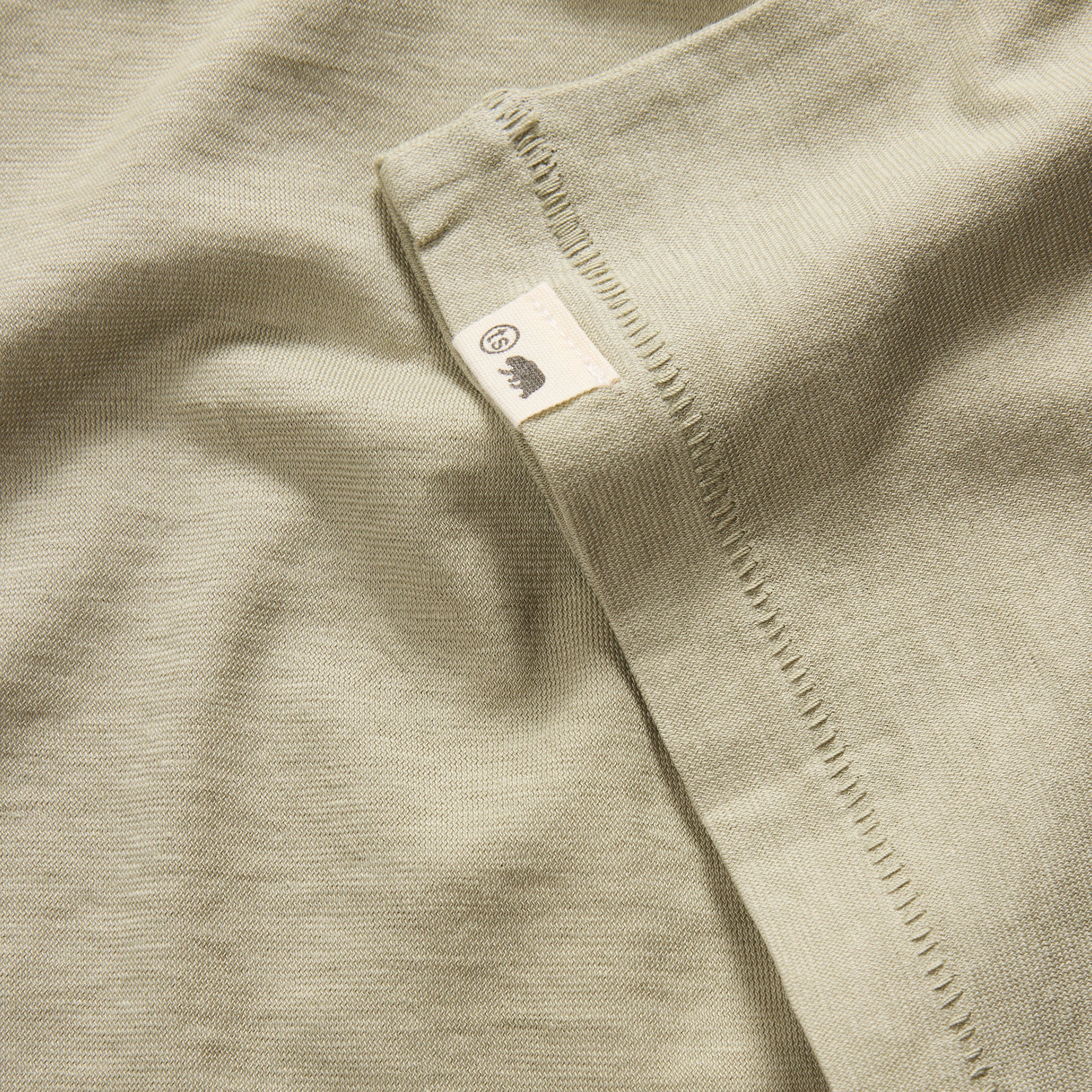 The Cotton Hemp Tee in Sage - Image 6