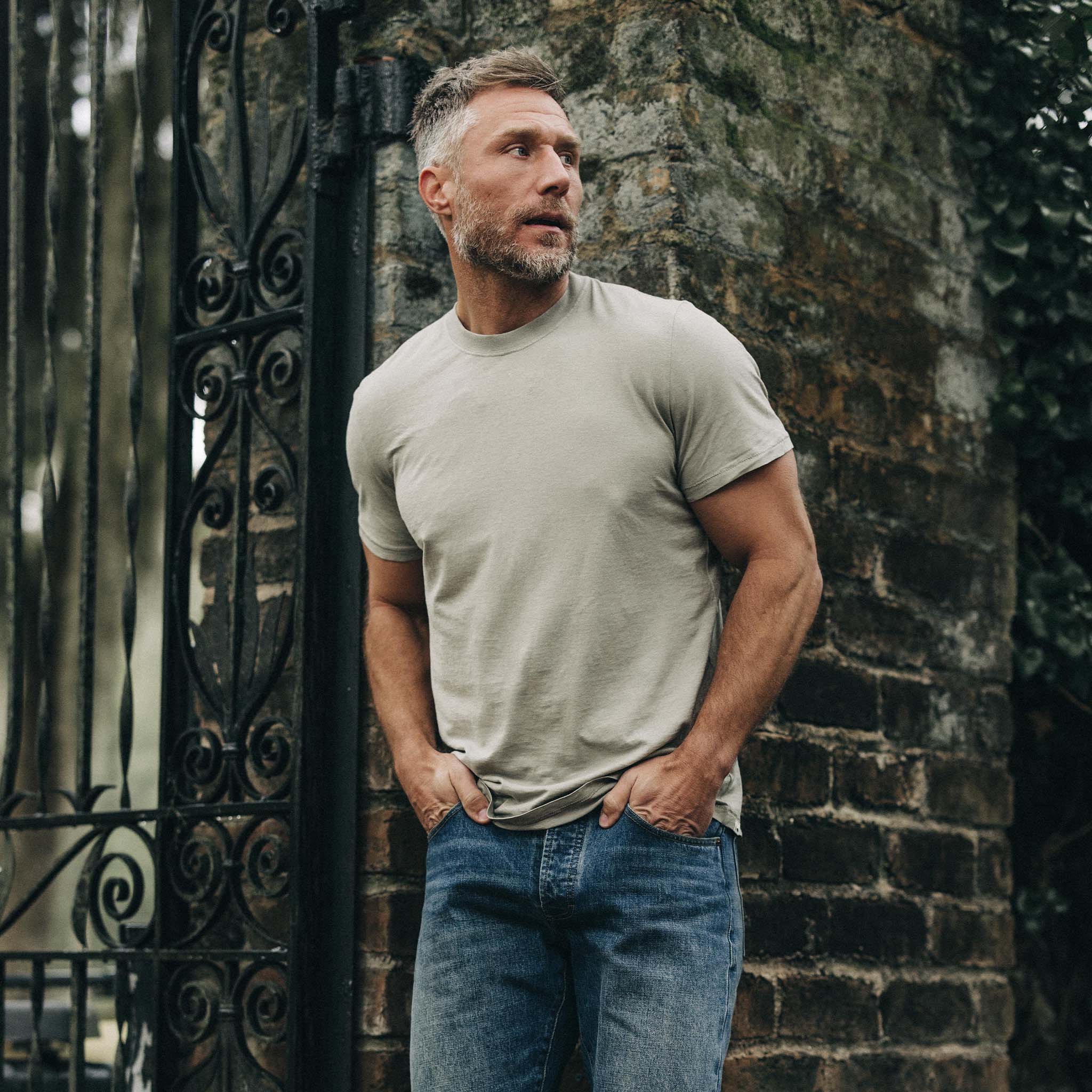 The Cotton Hemp Tee in Sagebrush - Image 2