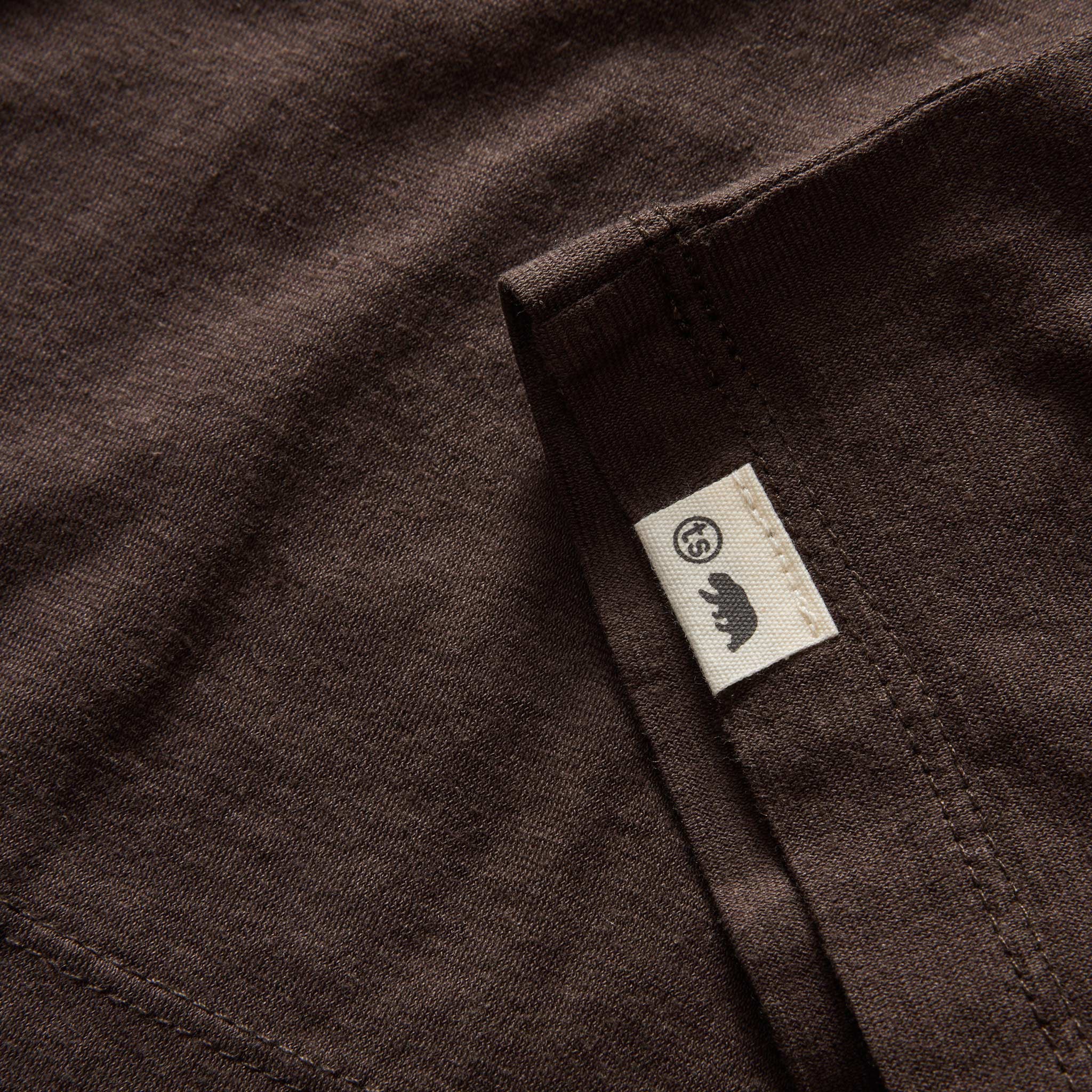 The Cotton Hemp Tee in Soil - Image 7