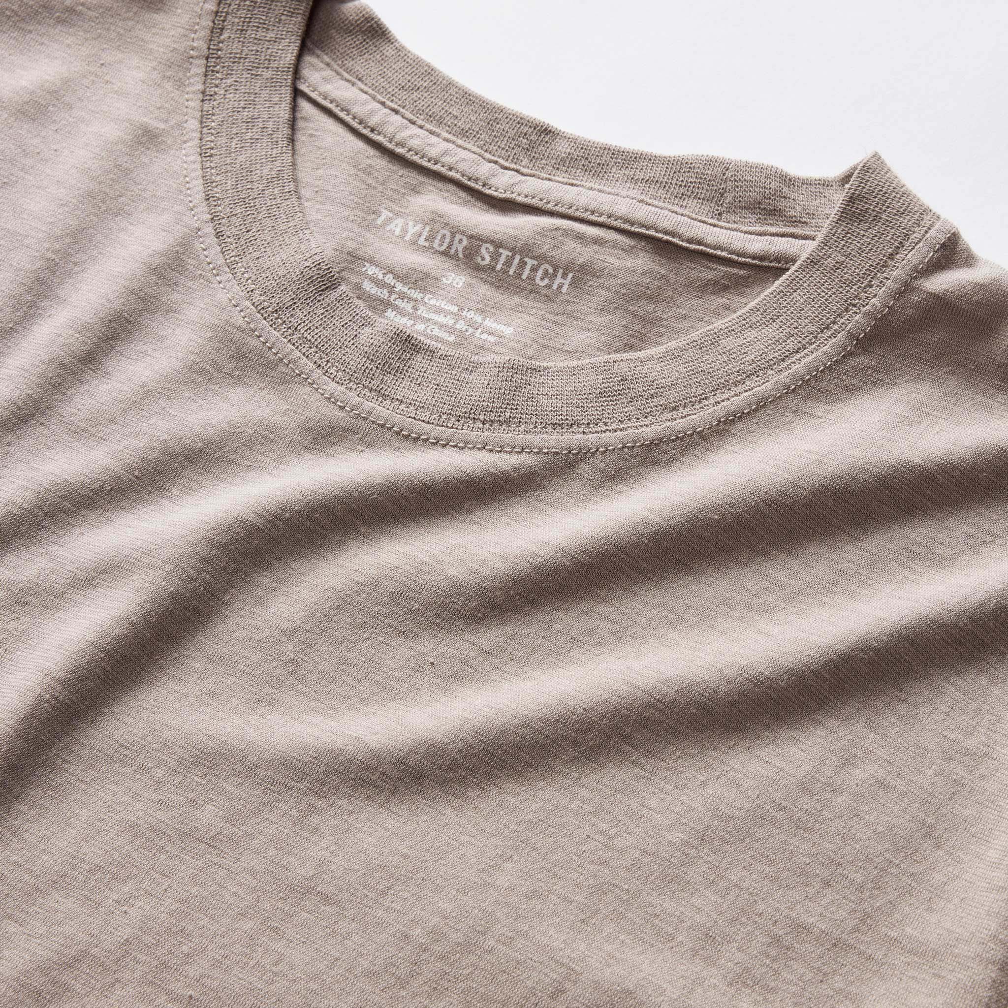 The Cotton Hemp Tee in Steeple Grey - Image 6