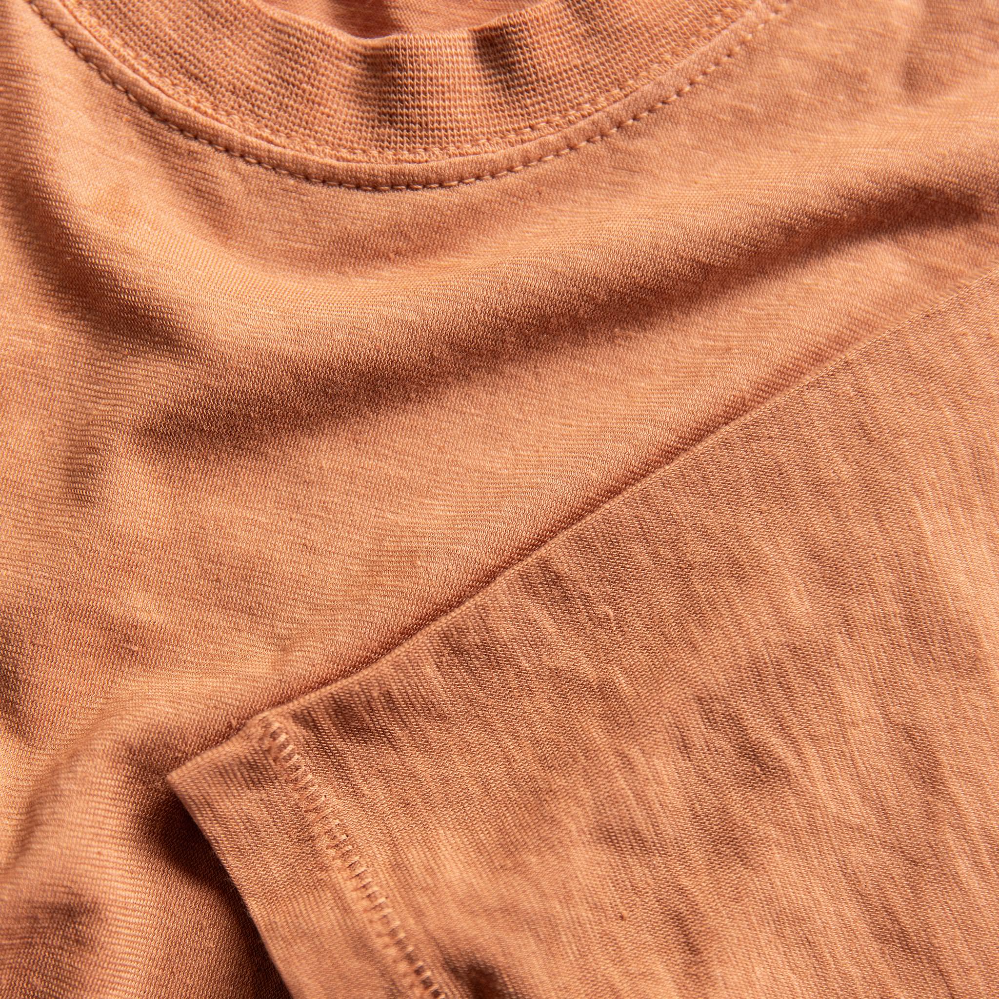 The Cotton Hemp Tee in Sunburn - Image 5